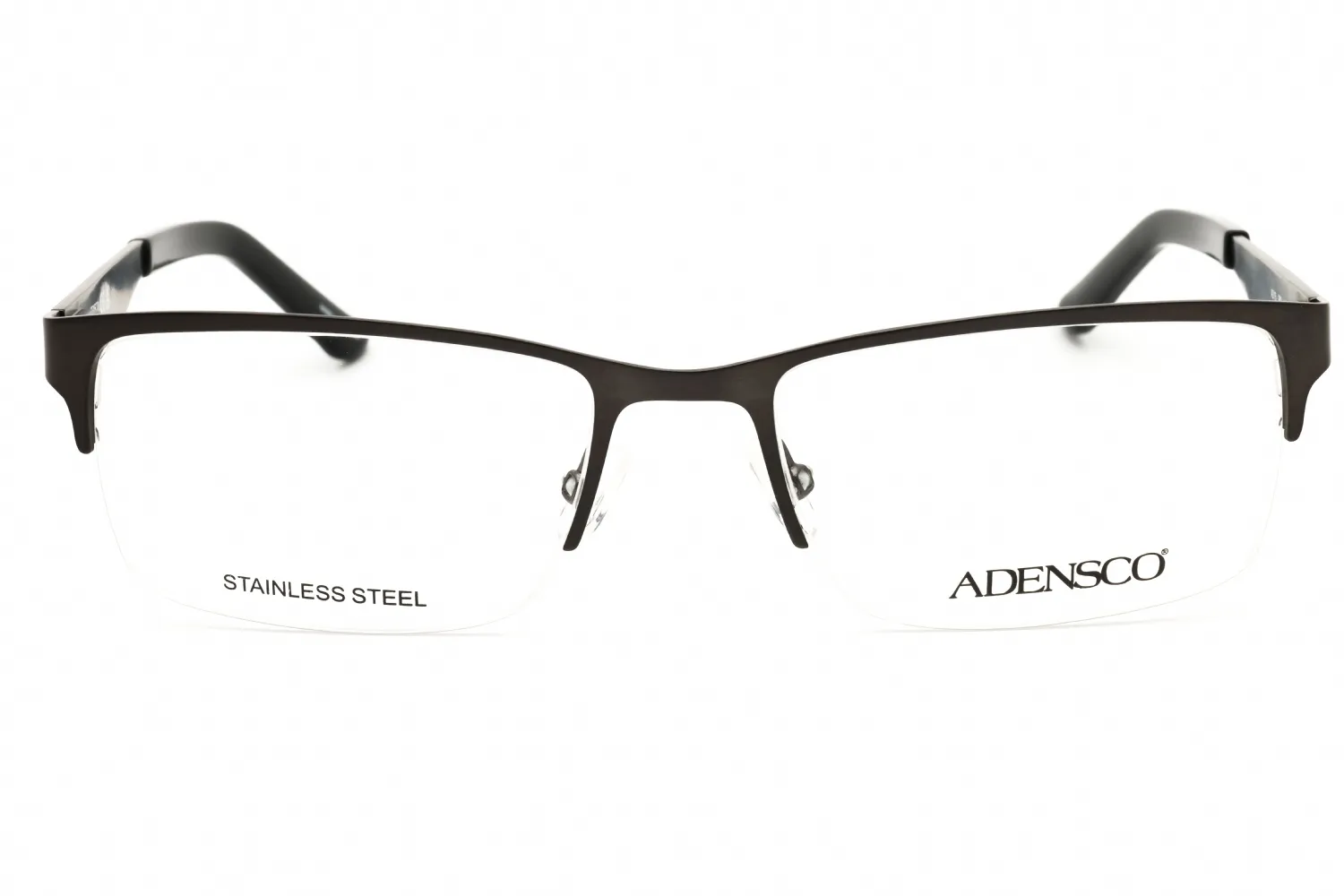 Adensco Ad 115 0R80 00 Eyeglasses Semi Matte Dark Ruthenium 53mm Men 2