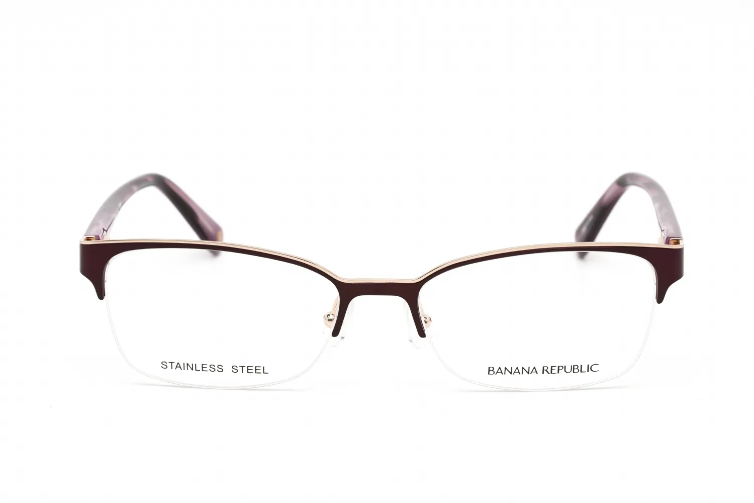 Banana Republic Elsa 01JZ 00 Eyeglasses Matte Purple Violet 53mm Women 2