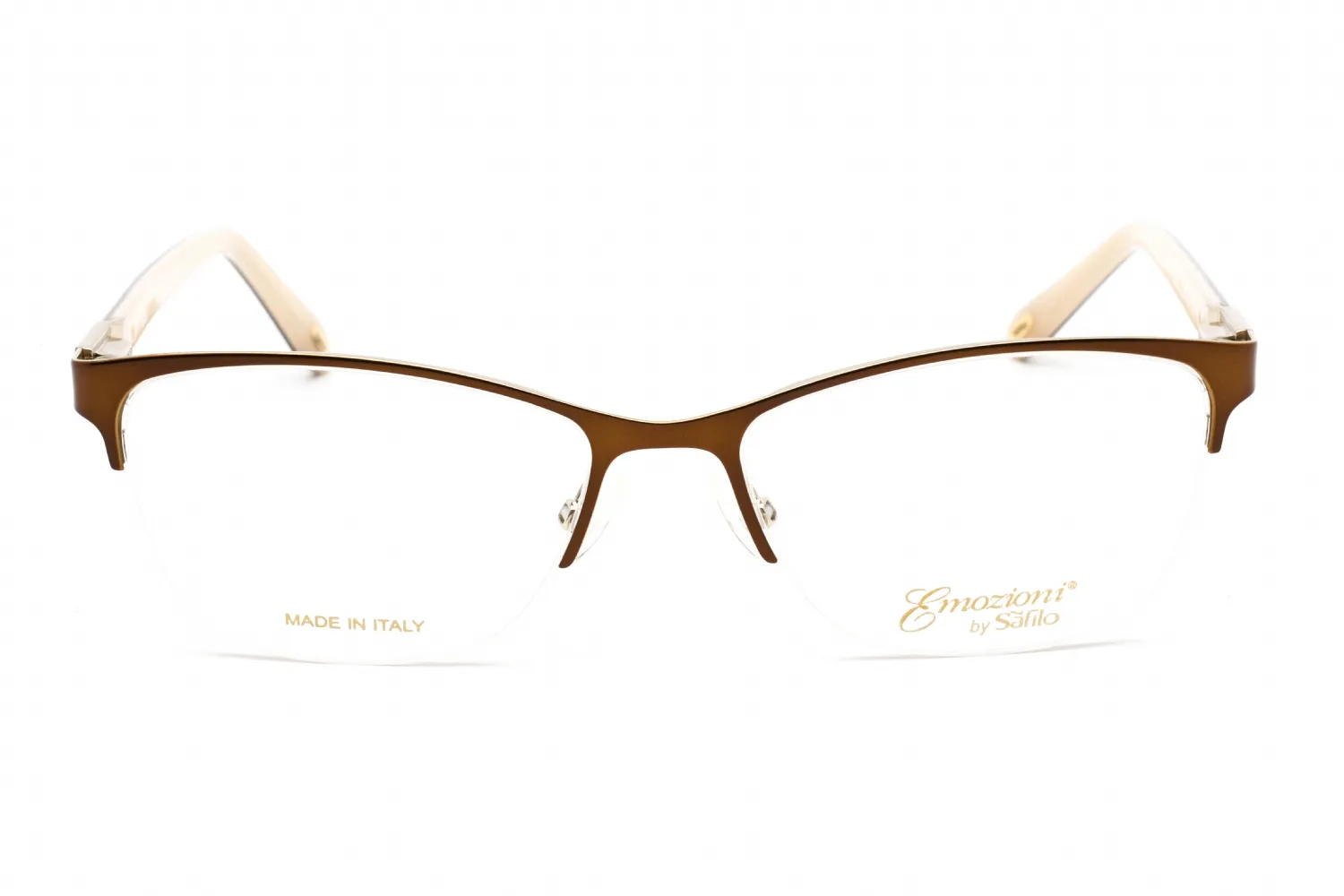 Emozioni 4379 0FG4 00 Eyeglasses Brown Gold 53mm Women 2
