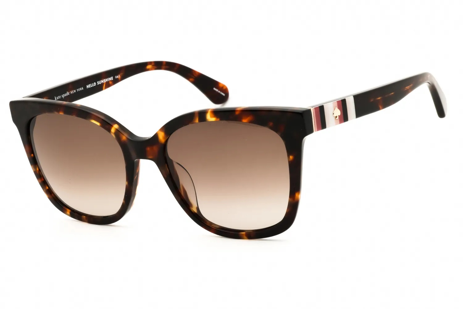 Kate Spade Kiya/S 0086 HA Sunglasses Dark Havana 53mm Women