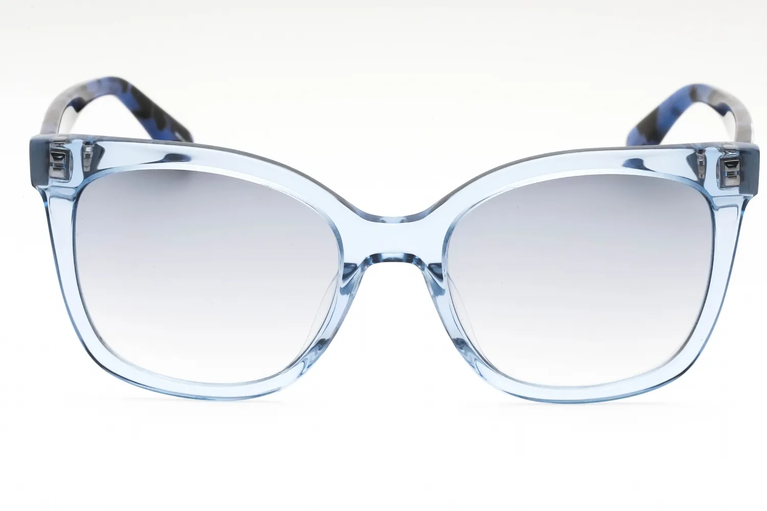 Kate Spade Kiya/S 0PJP 00 Sunglasses Blue (ic Gray Mirror Shaded Silver Lens) 53mm Women 2