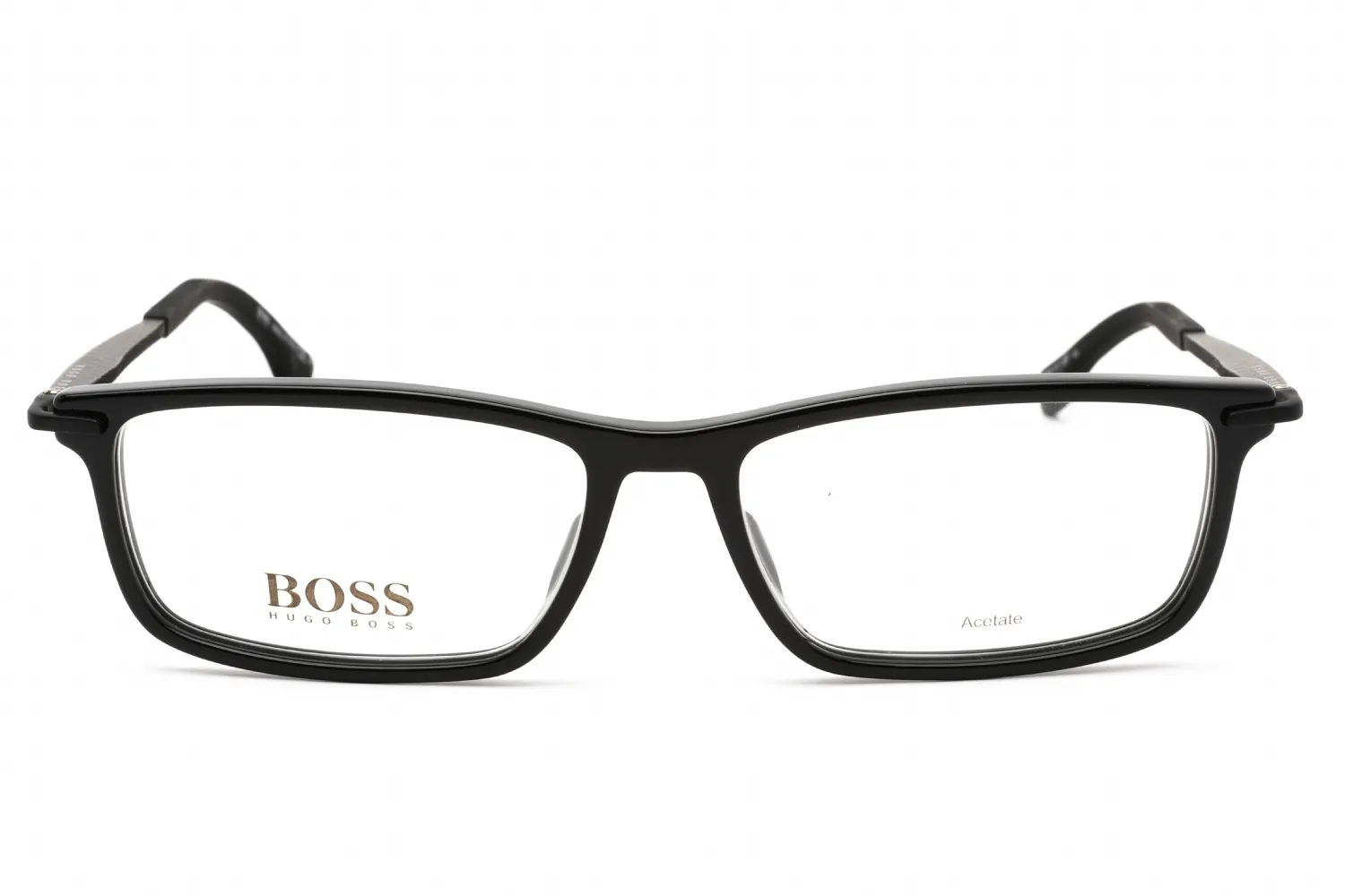 HUGO BOSS 1017 0807 00 Eyeglasses Black 55mm Men 2