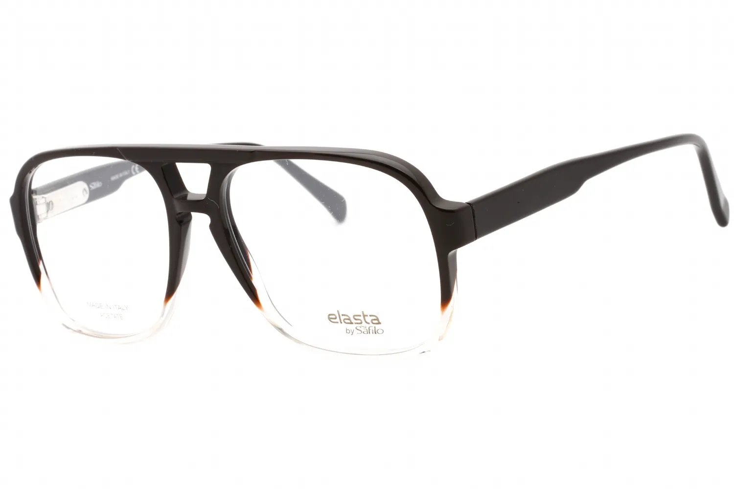 Elasta 1545/N 0YL3 00 Eyeglasses Brown Crystal 58mm Men