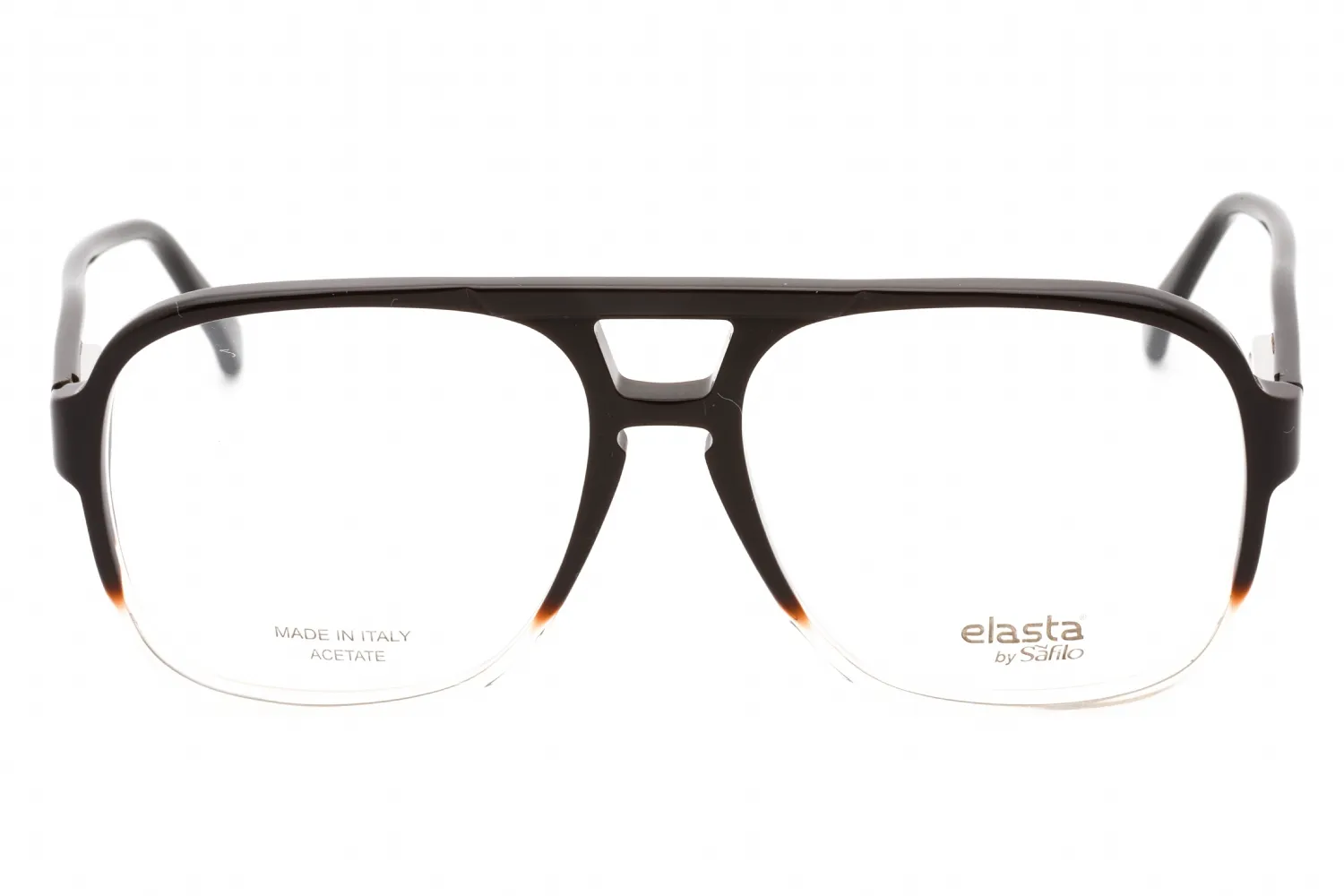 Elasta 1545/N 0YL3 00 Eyeglasses Brown Crystal 58mm Men 2