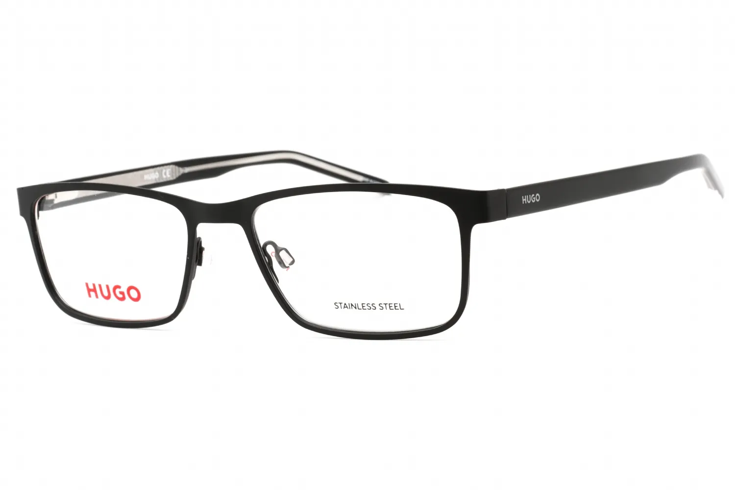 Hugo HG 1005 0N7I 00 Eyeglasses Black Crystal 55mm Men