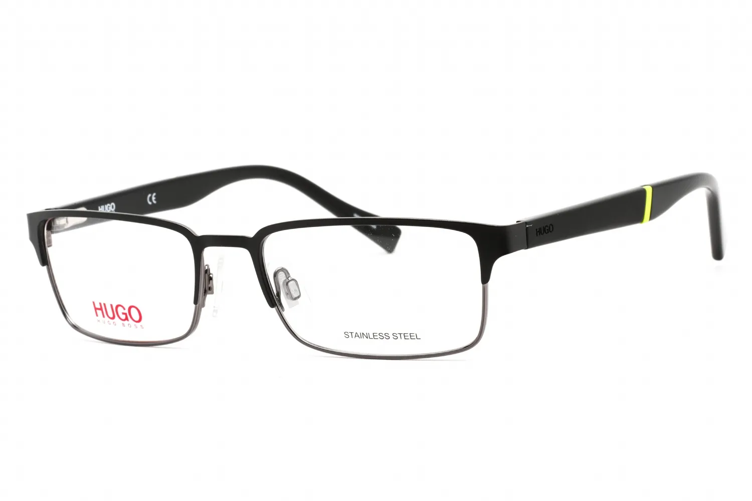 Hugo HG 0136 0RZZ 00 Eyeglasses Black Ruthenium 53mm Men
