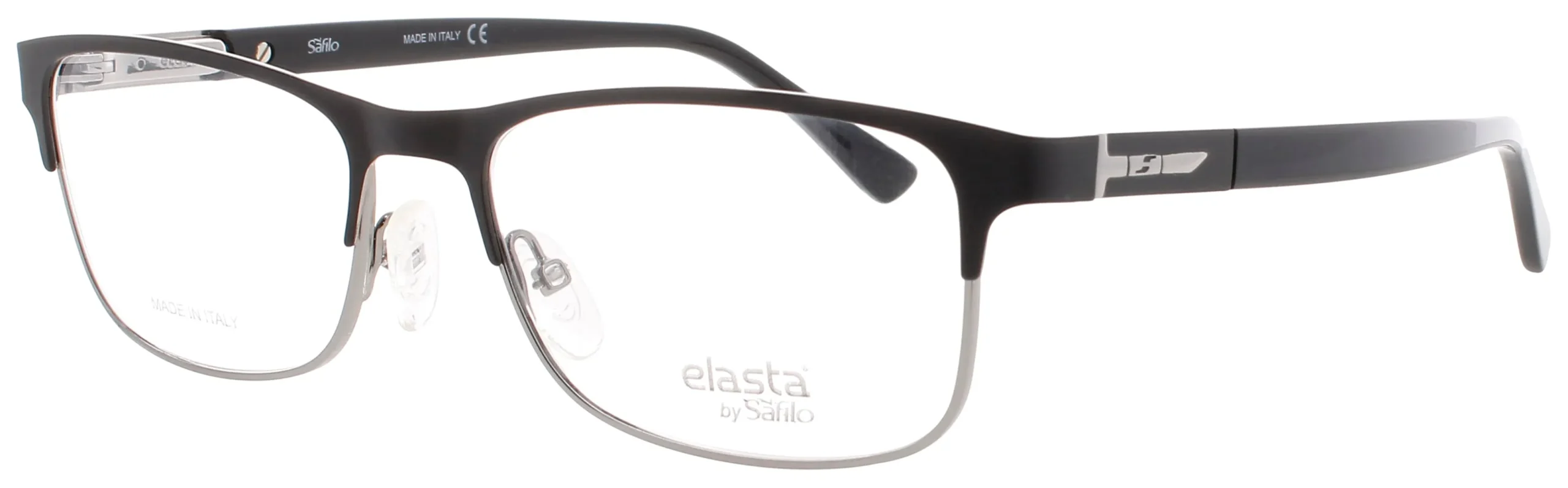 Elasta E-7227 284 Eyeglasses Black 54mm Unisex