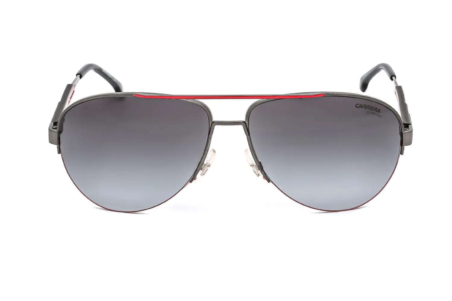 Carrera 8030/S 0SVK 9O Sunglasses Semi Matte Ruthenium Black 62mm Men 2