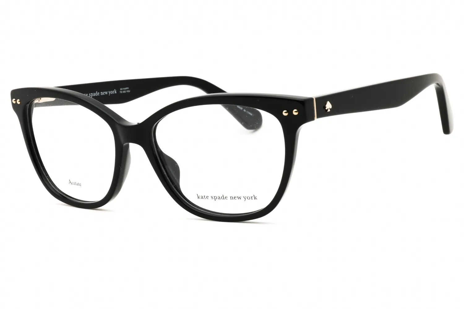 Kate Spade Adrie 807 Eyeglasses Black 53mm Women