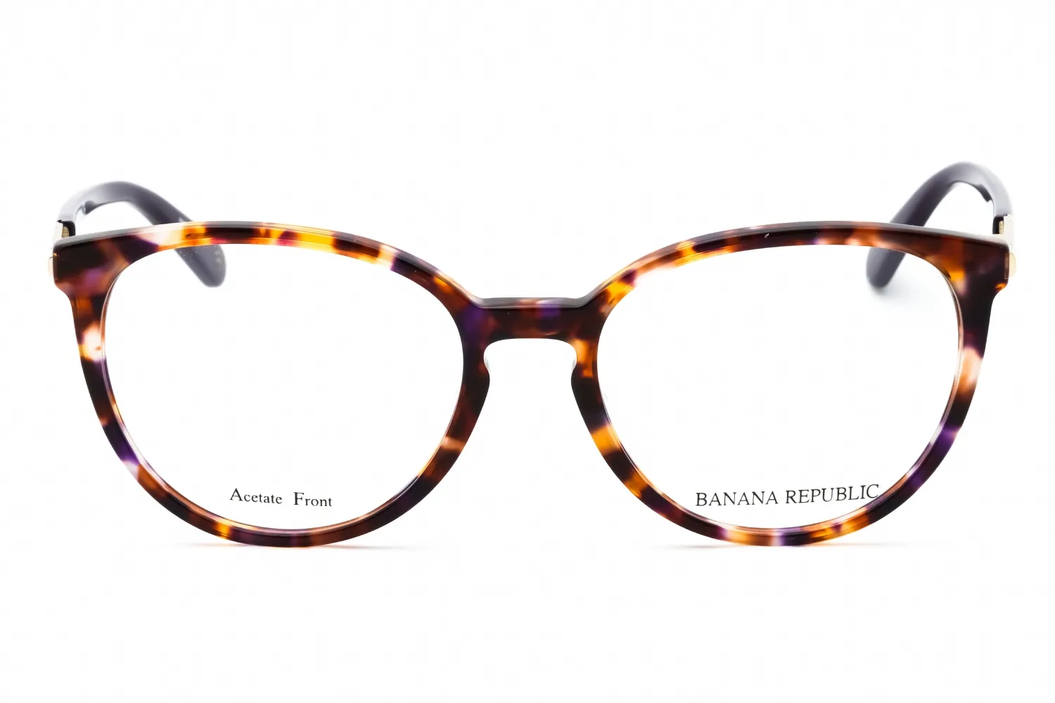 Banana Republic ADA 0DEX 00 Eyeglasses Brown Violet Havana 51mm Women 2