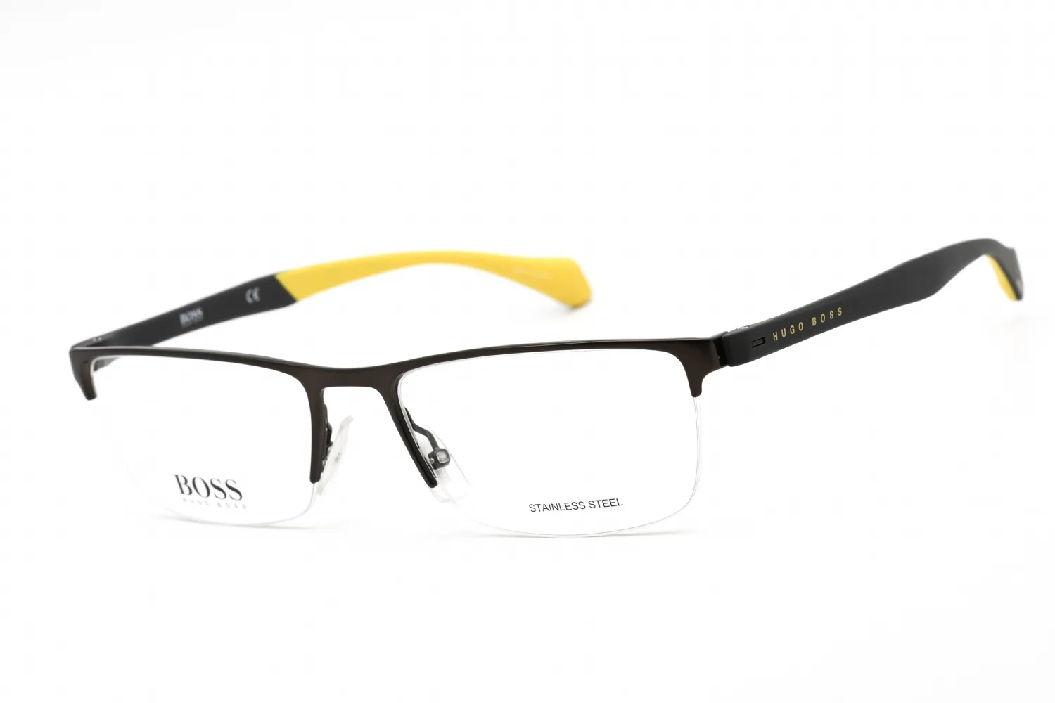 HUGO BOSS BOSS 1080 0SVK 00 Eyeglasses Ruthenium Black 56mm Men