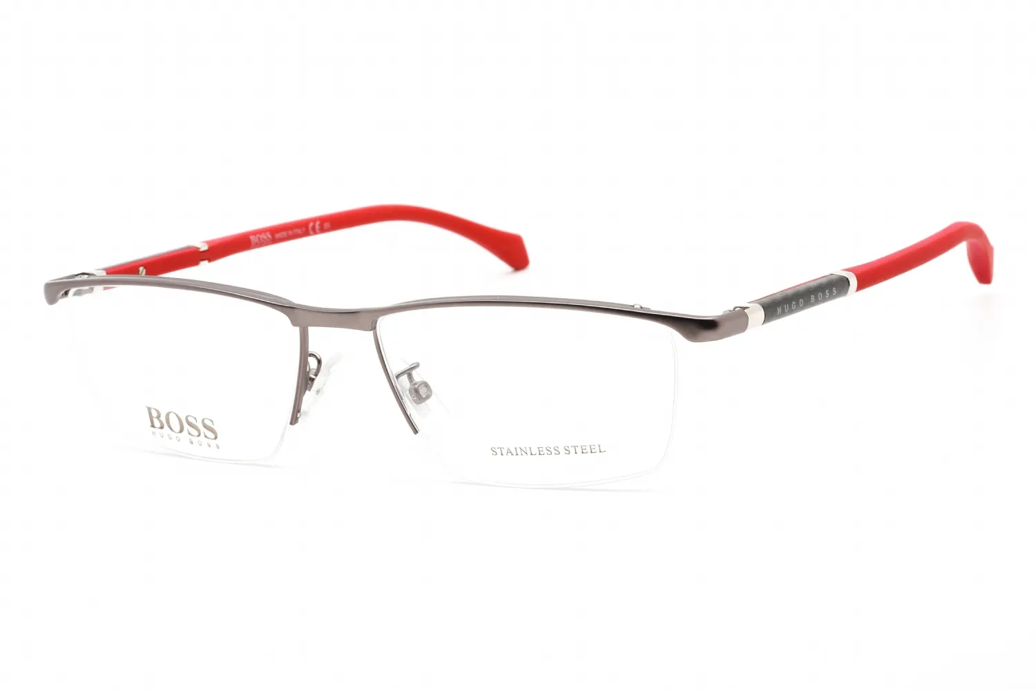 HUGO BOSS BOSS 1104/F 0R80 00 Eyeglasses Matte Ruthenium 55mm Unisex