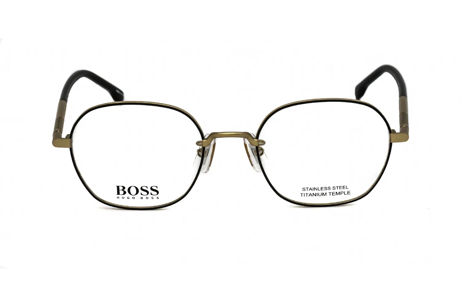 HUGO BOSS 1109/F 0NZ 00 Eyeglasses Gold Black 51mm Men 2