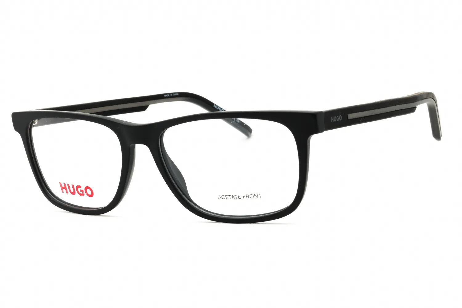 Hugo HG 1048 0003 00 Eyeglasses Matte Black 55mm Men