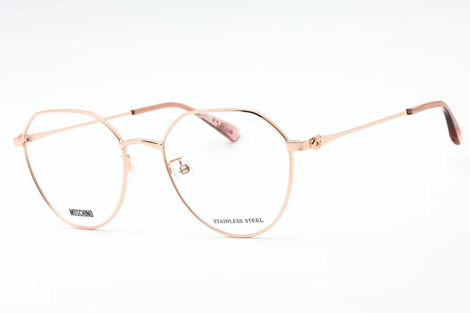 Moschino MOS564/F 0DDB 00 Eyeglasses Gold Copper 53mm Women