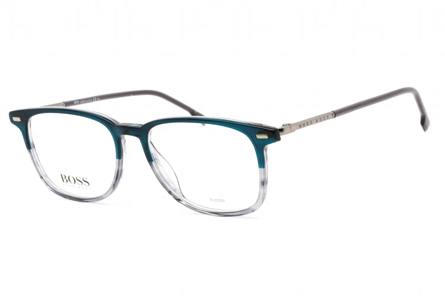 HUGO BOSS BOSS 1124/U 03XJ 00 Eyeglasses Blue Grey Horn 53mm Men