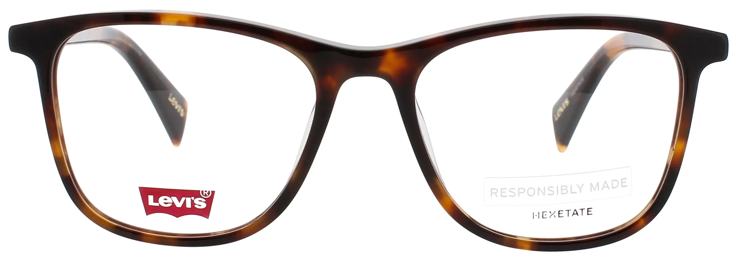 Levi's LV 1003 05L Eyeglasses Havana 2 52mm Unisex 2