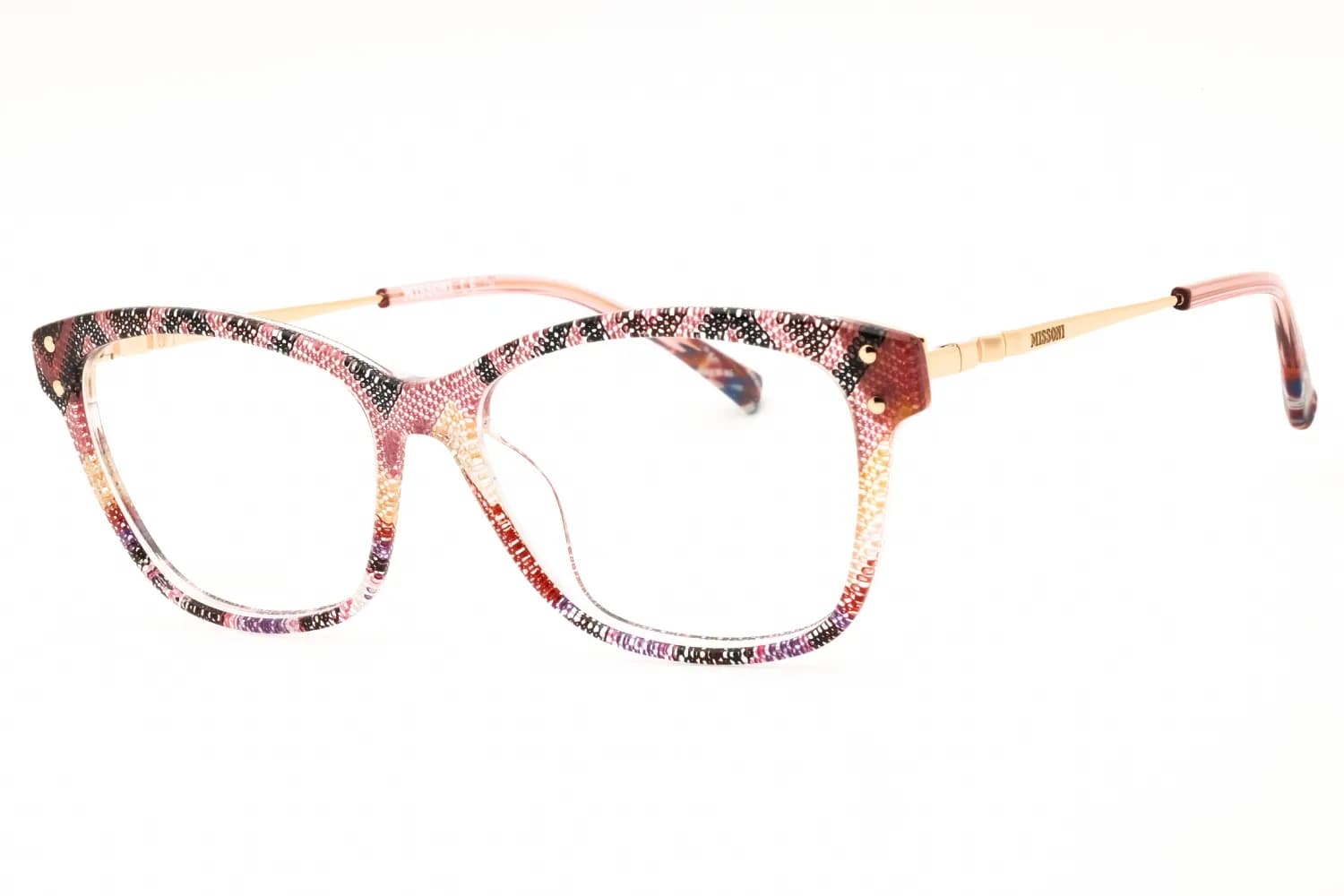 Missoni MIS0006 0OBL 00 Eyeglasses Pttrn Pnk 53mm Women