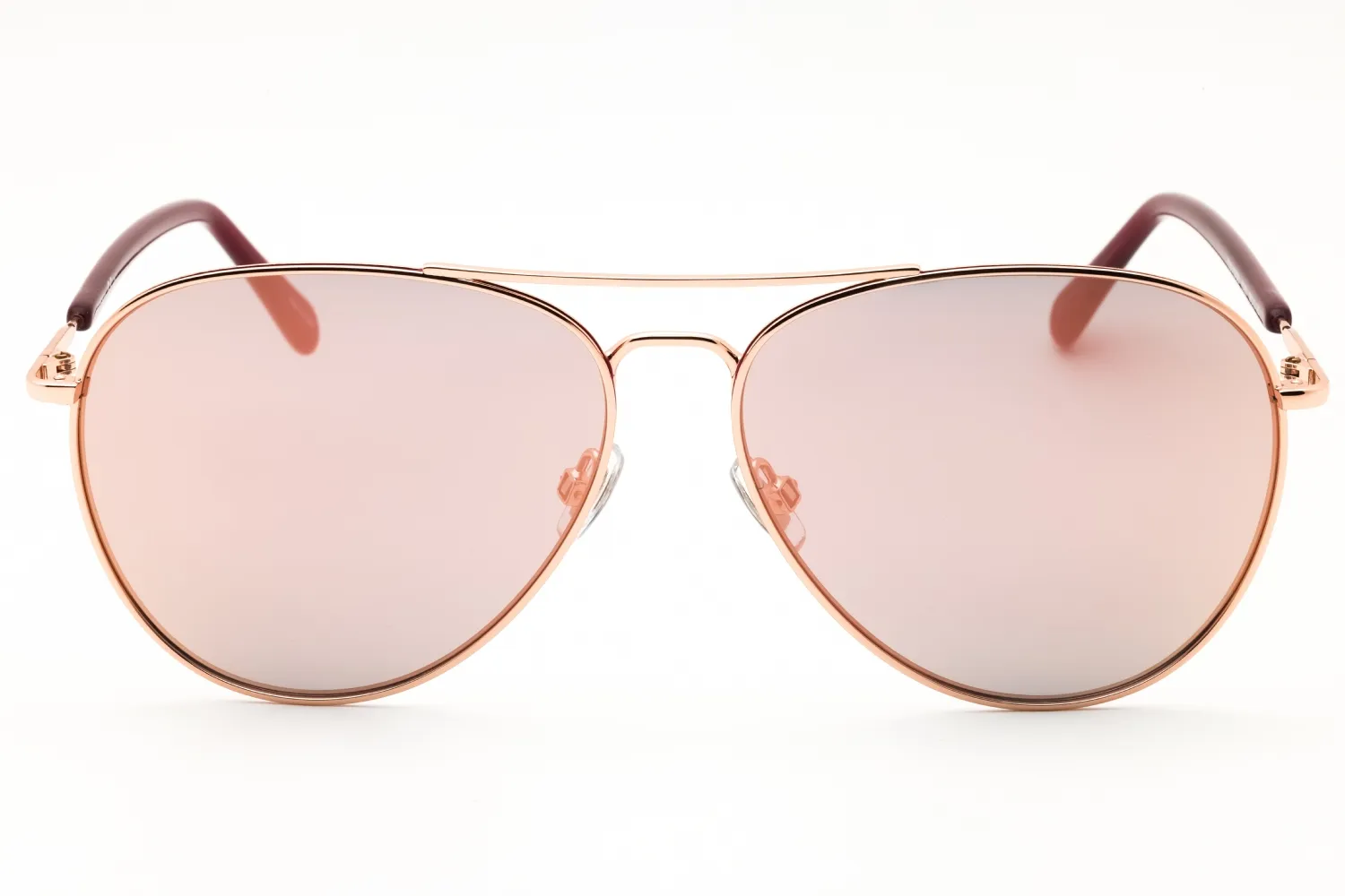 Fossil FOS 3102/G/S 0AU2 0J Sunglasses Red Gold 58mm Women 2