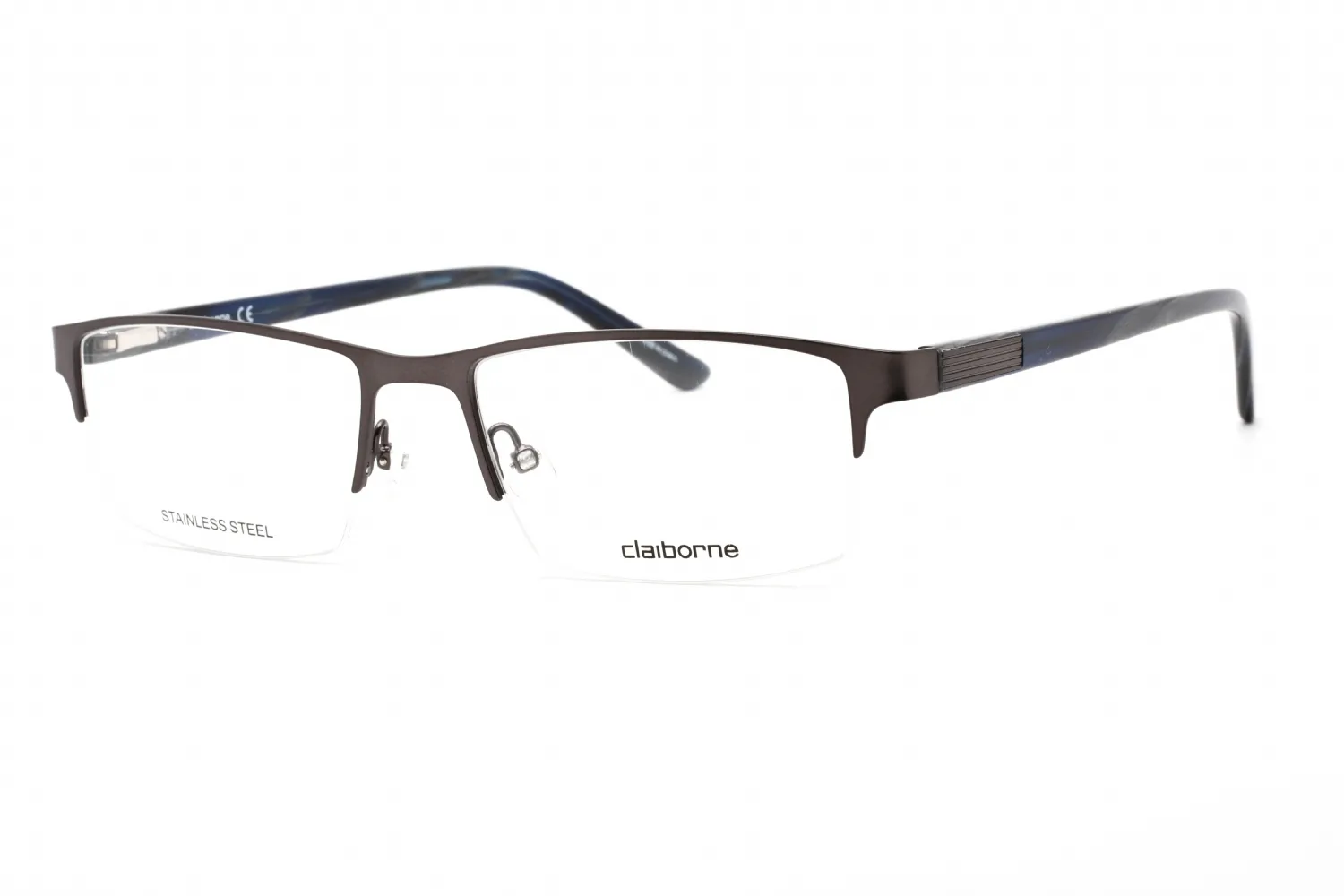Liz Claiborne CB 254 0FRE 00 Eyeglasses Matte Grey 55mm Men