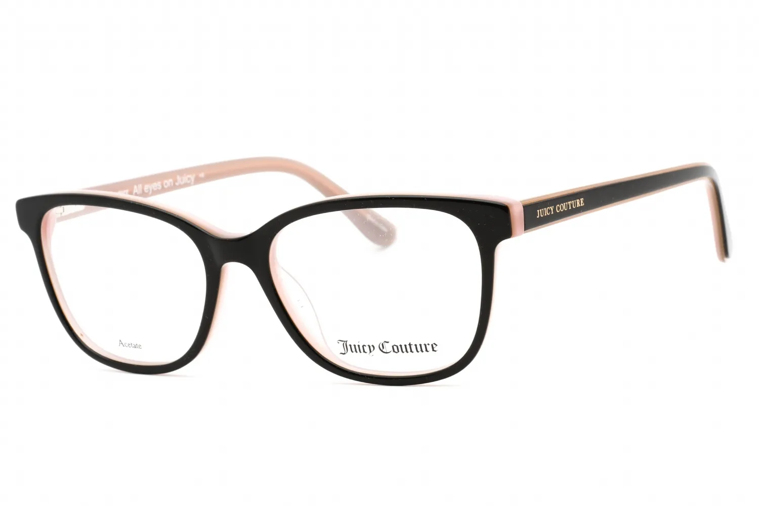 Juicy Couture JU 213 03H2 00 Eyeglasses Black Pink 51mm Women