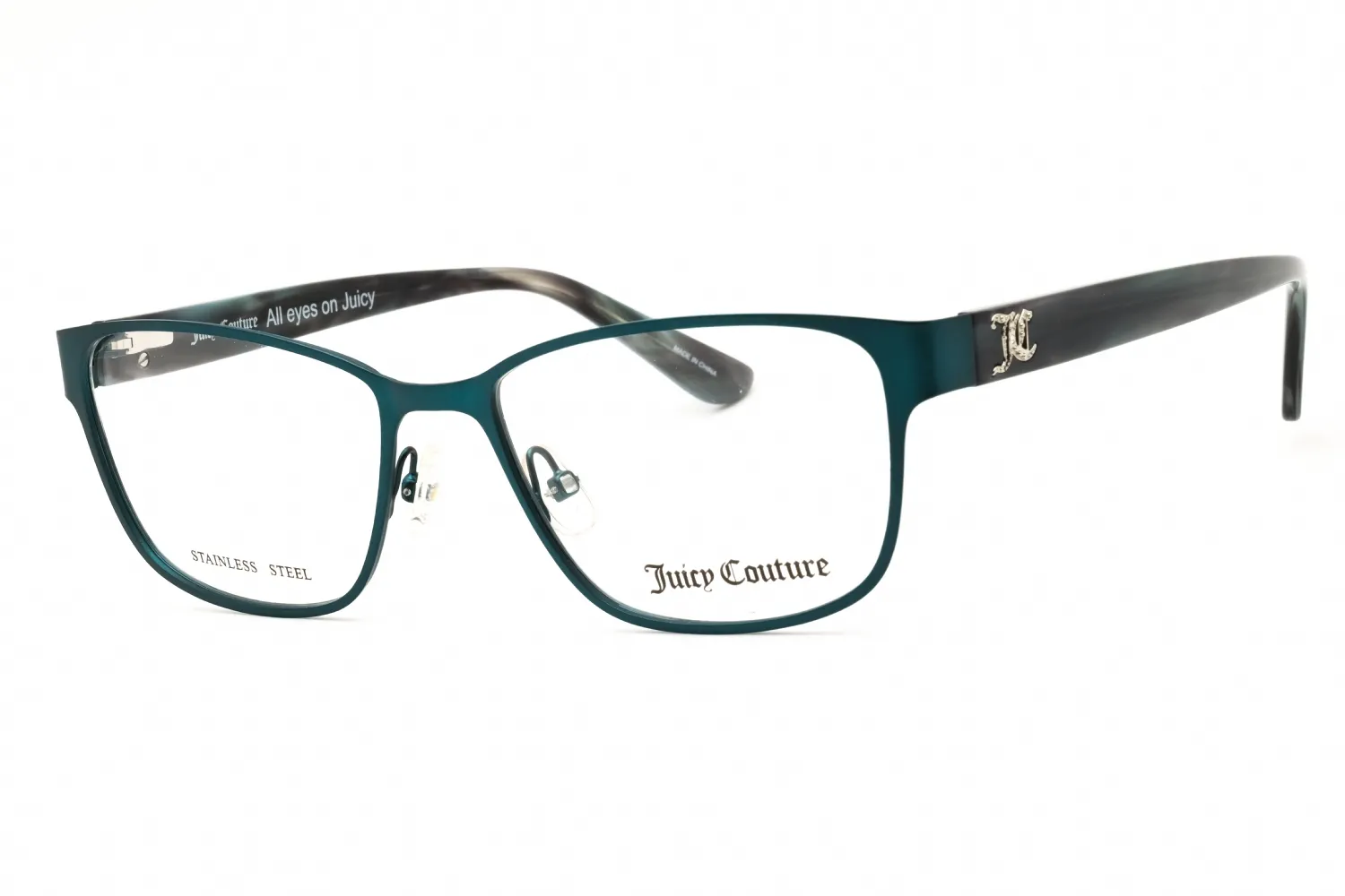 Juicy Couture JU 210 0PYW 00 Eyeglasses Matt Teal 52mm Women