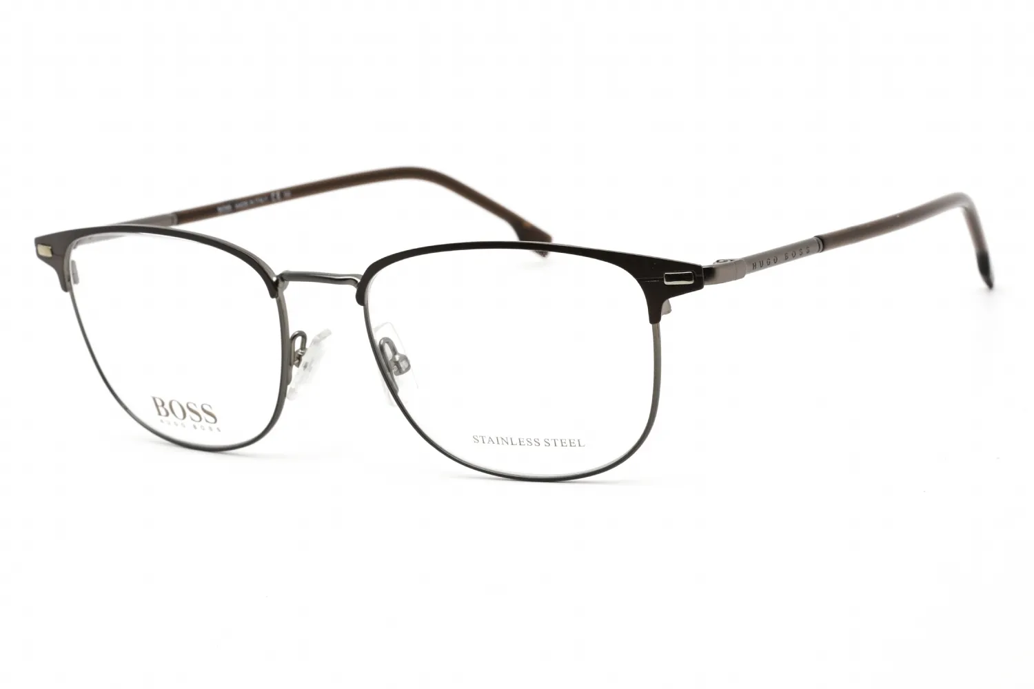 HUGO BOSS BOSS 1125/U 0YZ4 00 Eyeglasses Matte Brown 55mm Men