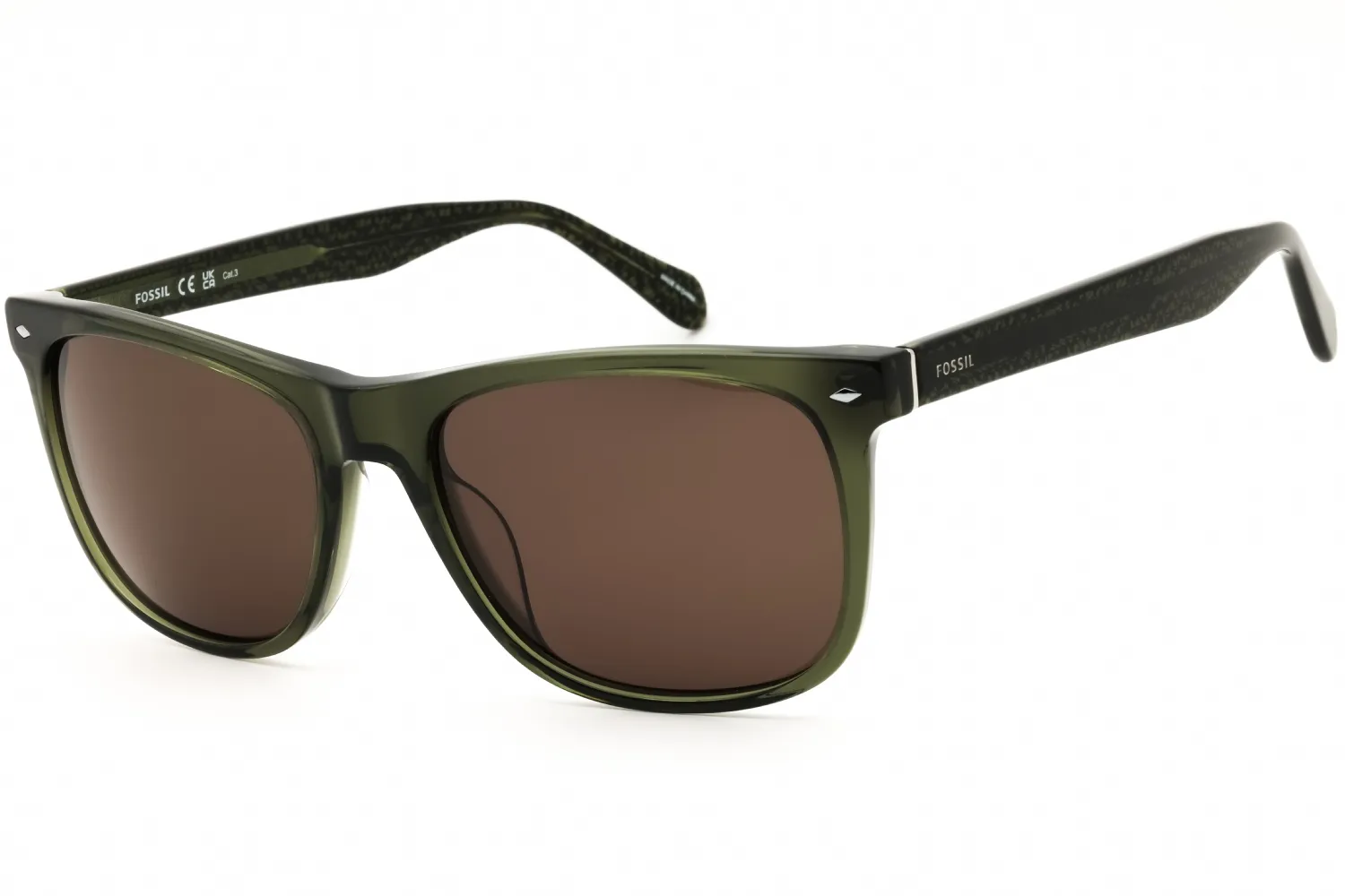 Fossil Fos 2062/S 00OX 70 Sunglasses Cry Grn 54mm Men