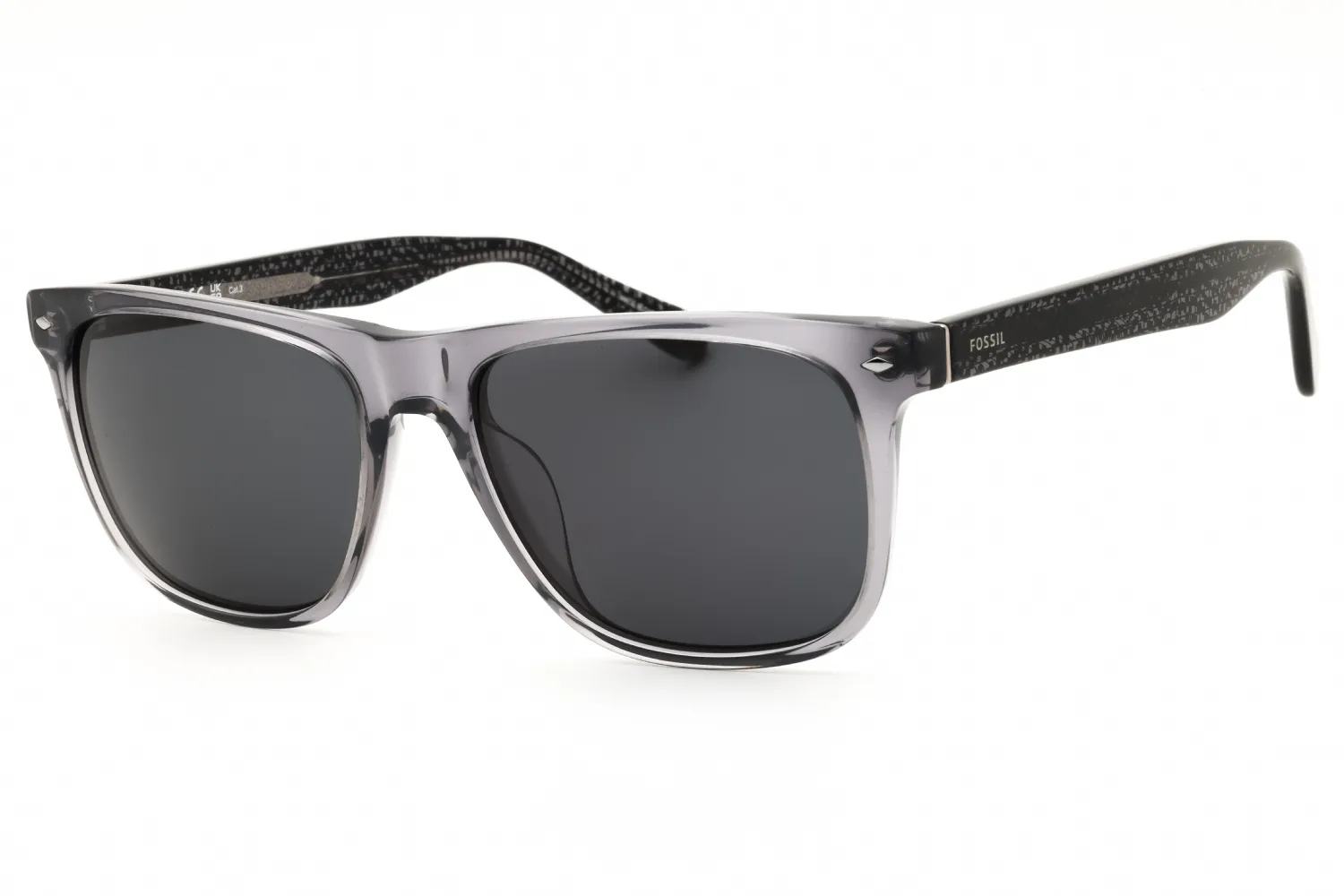 Fossil FOS 2062/S 063M IR Sunglasses Cry Grey 54mm Men