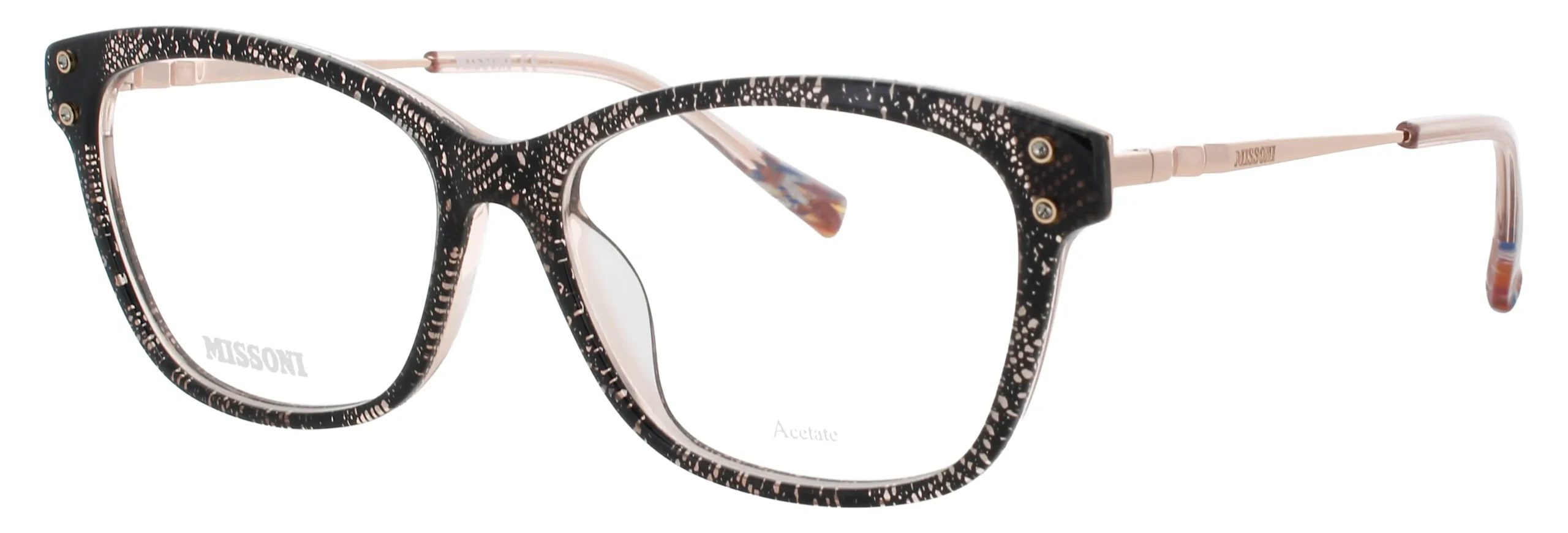 Missoni MIS-0006 KDX Eyeglasses Black Nude 53mm Women