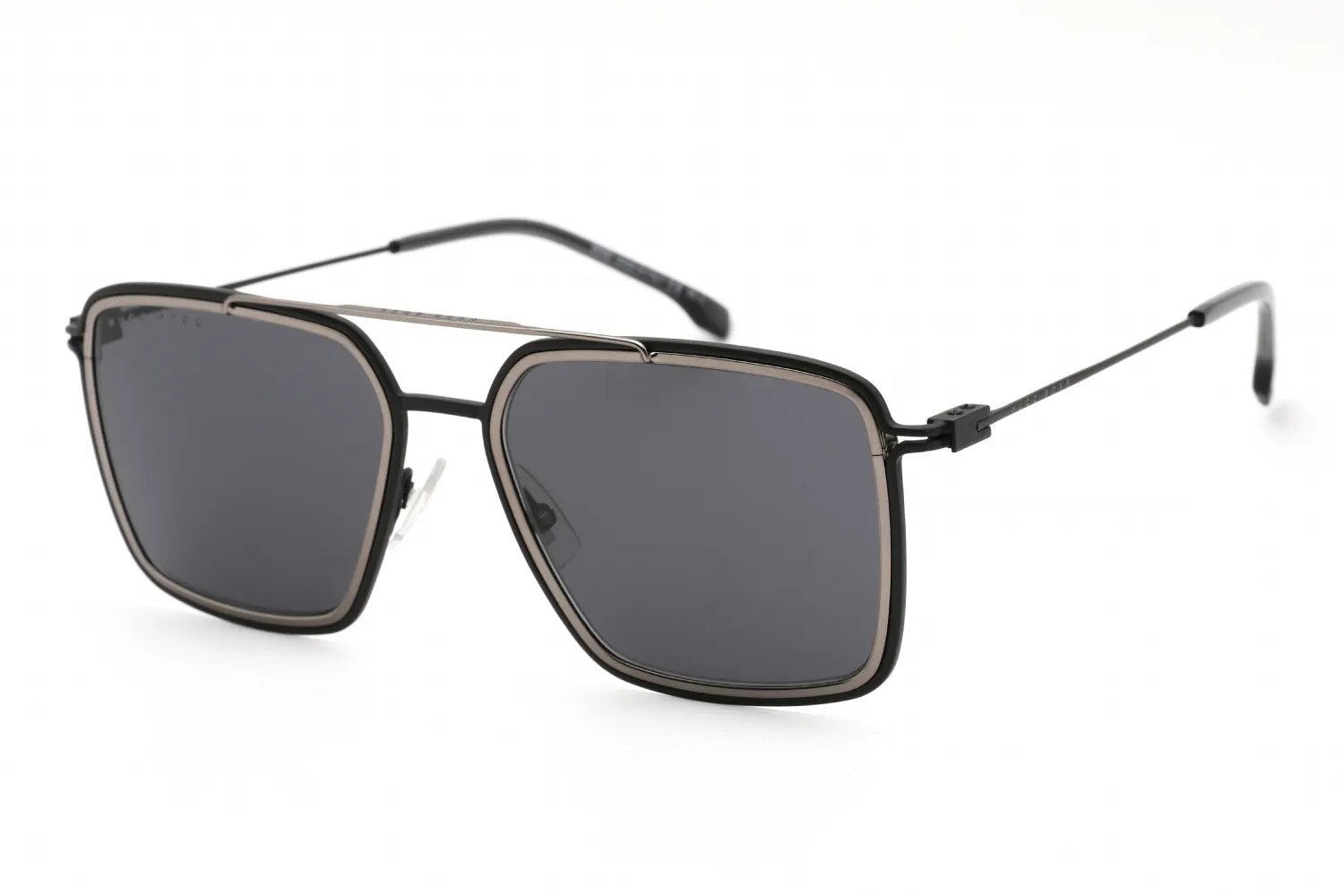 HUGO BOSS BOSS 1191/S 0RZZ IR Sunglasses Black Ruthenium 55mm Men