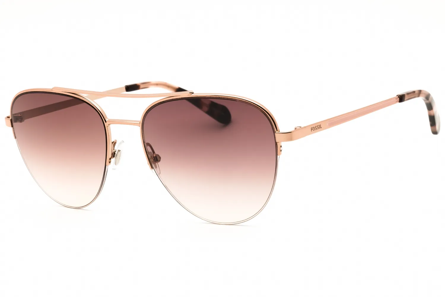 Fossil FOS 2106/G/S 0AU2 HA Sunglasses Red Gold R 54mm Women