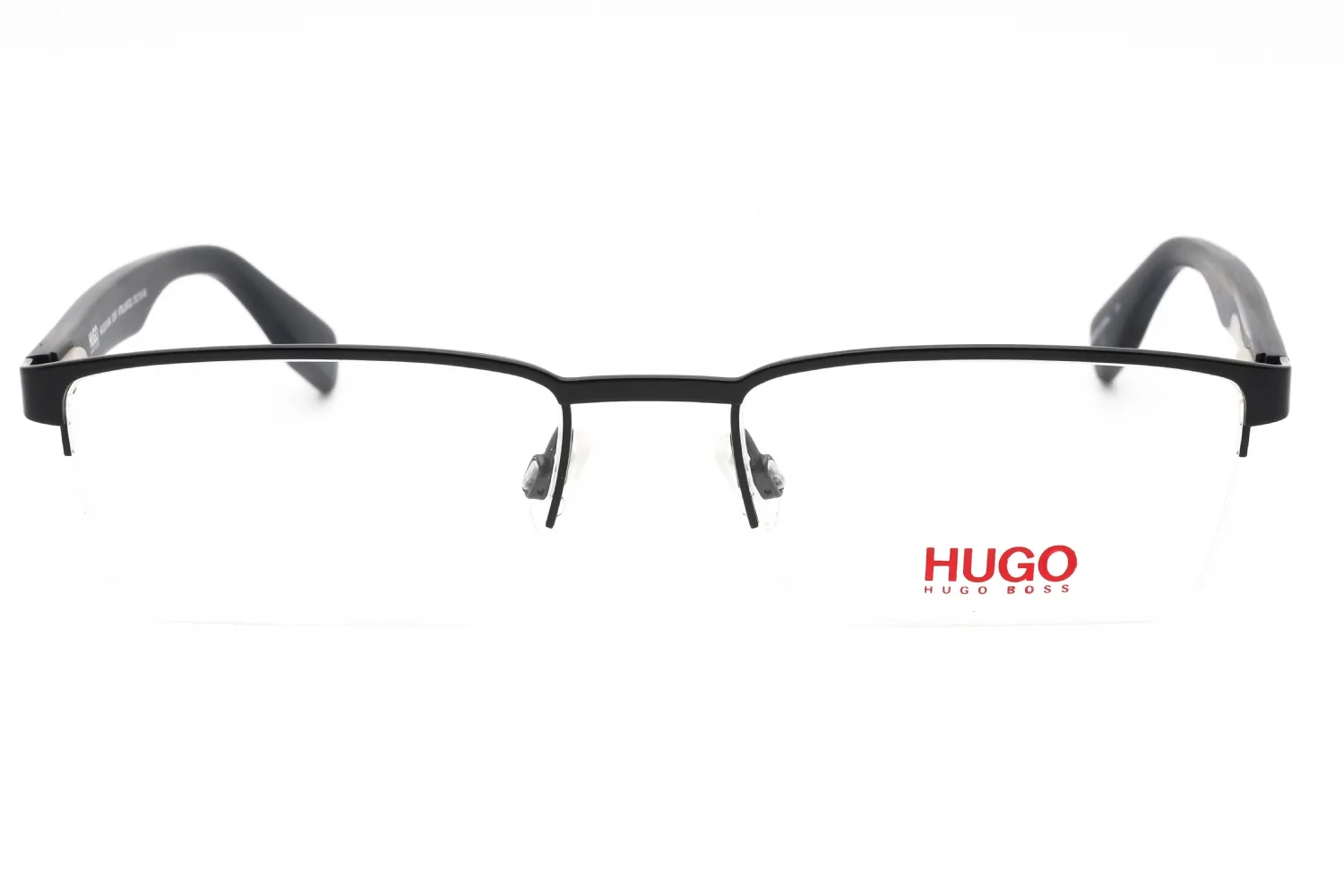 Hugo HG 0324 SAM 02WF 00 Eyeglasses Mt Blue Wood 55mm Men 2