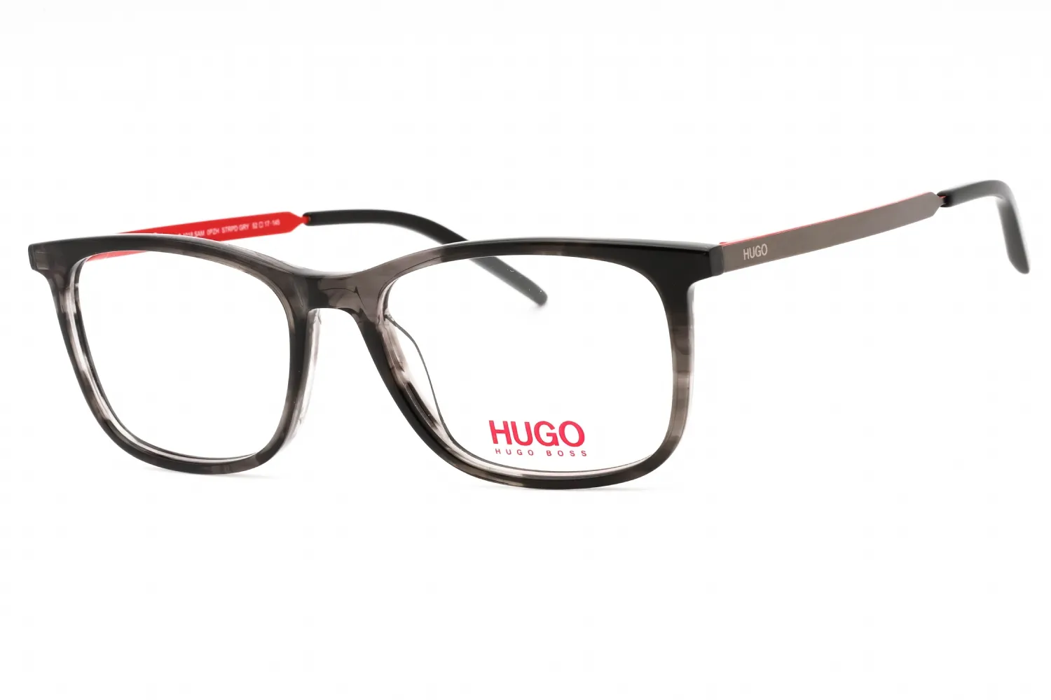 Hugo HG 1018 SAM 0PZH 00 Eyeglasses Striped Grey 52mm Men