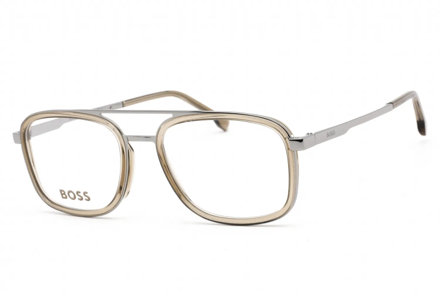 HUGO BOSS BOSS 1255 0WIJ 00 Eyeglasses Ruthenium Brown 54mm Men