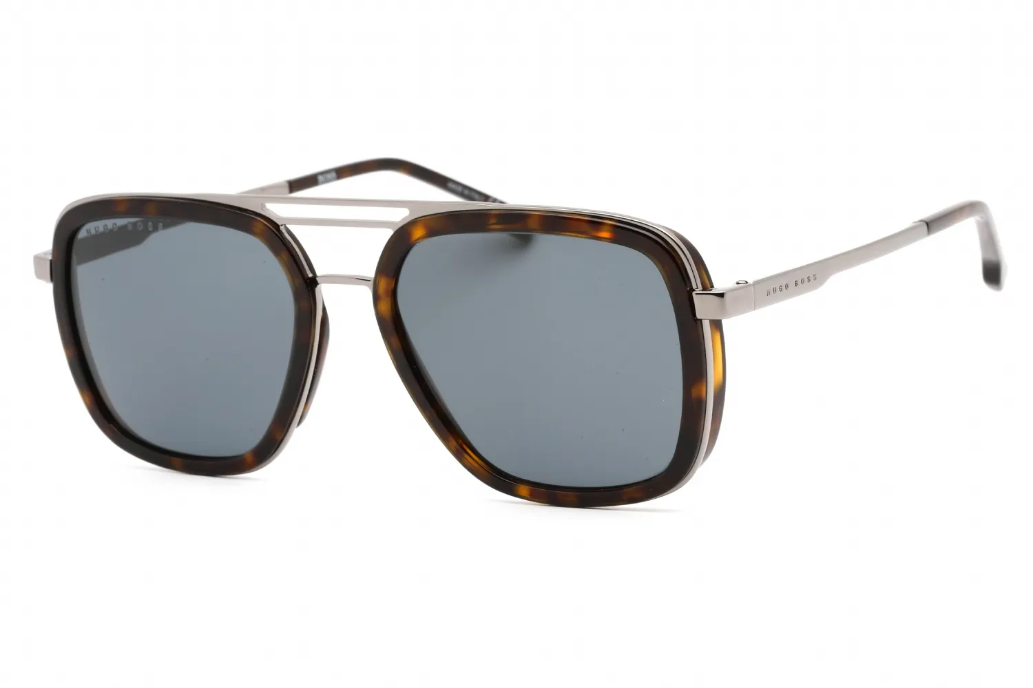 HUGO BOSS BOSS 1235/S 04HU Sunglasses Havana Dark Ruthenium 55mm Men
