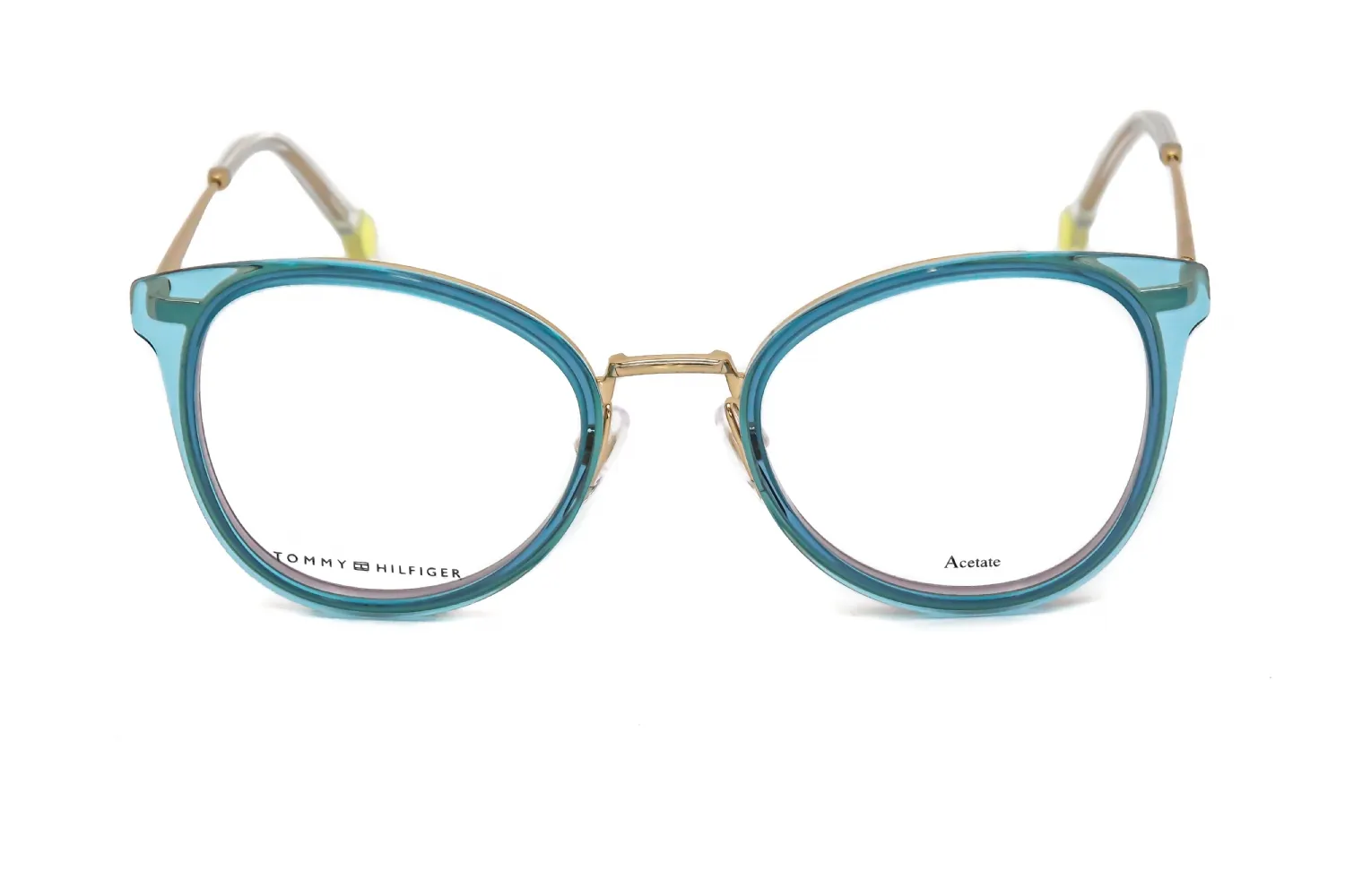 Tommy Hilfiger TH 1837 0AGS 00 Eyeglasses Azure Blue 52mm Women 2