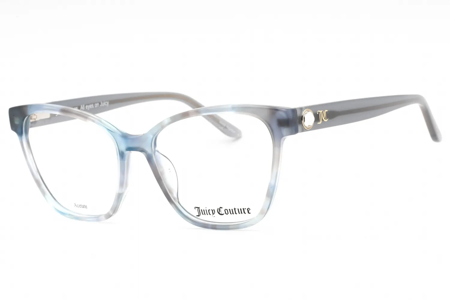 Juicy Couture JU 215 0JBW 00 Eyeglasses Blue Havana 52mm Women