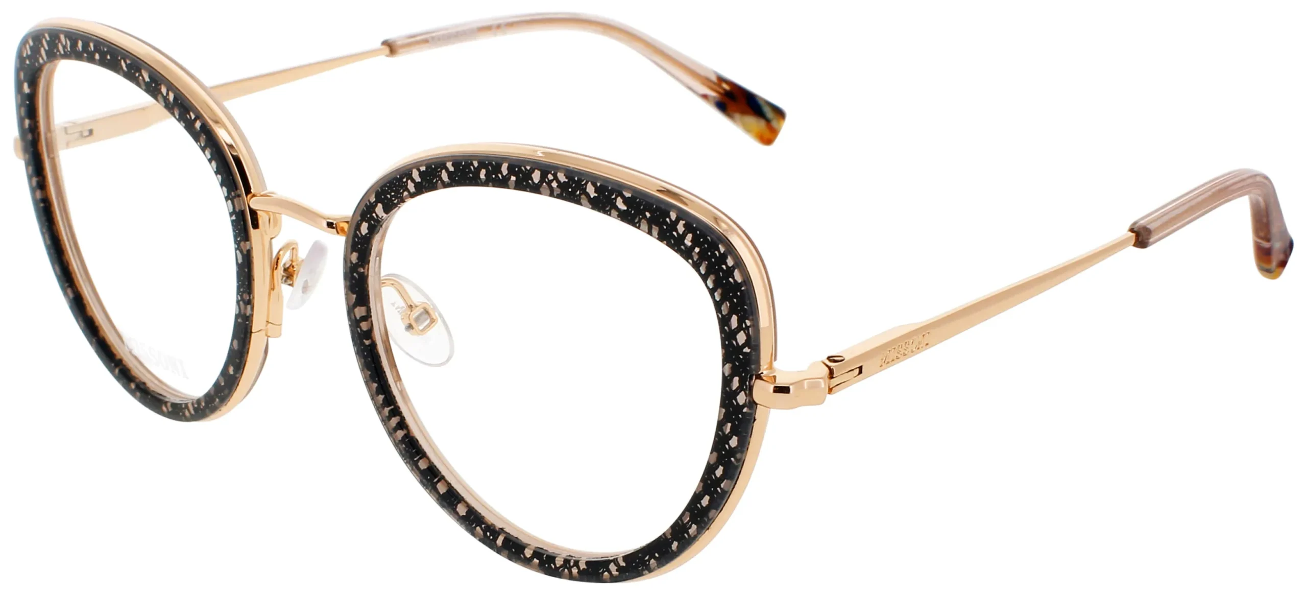 Missoni MIS0043 0KDX Eyeglasses Black Nude 50mm Women