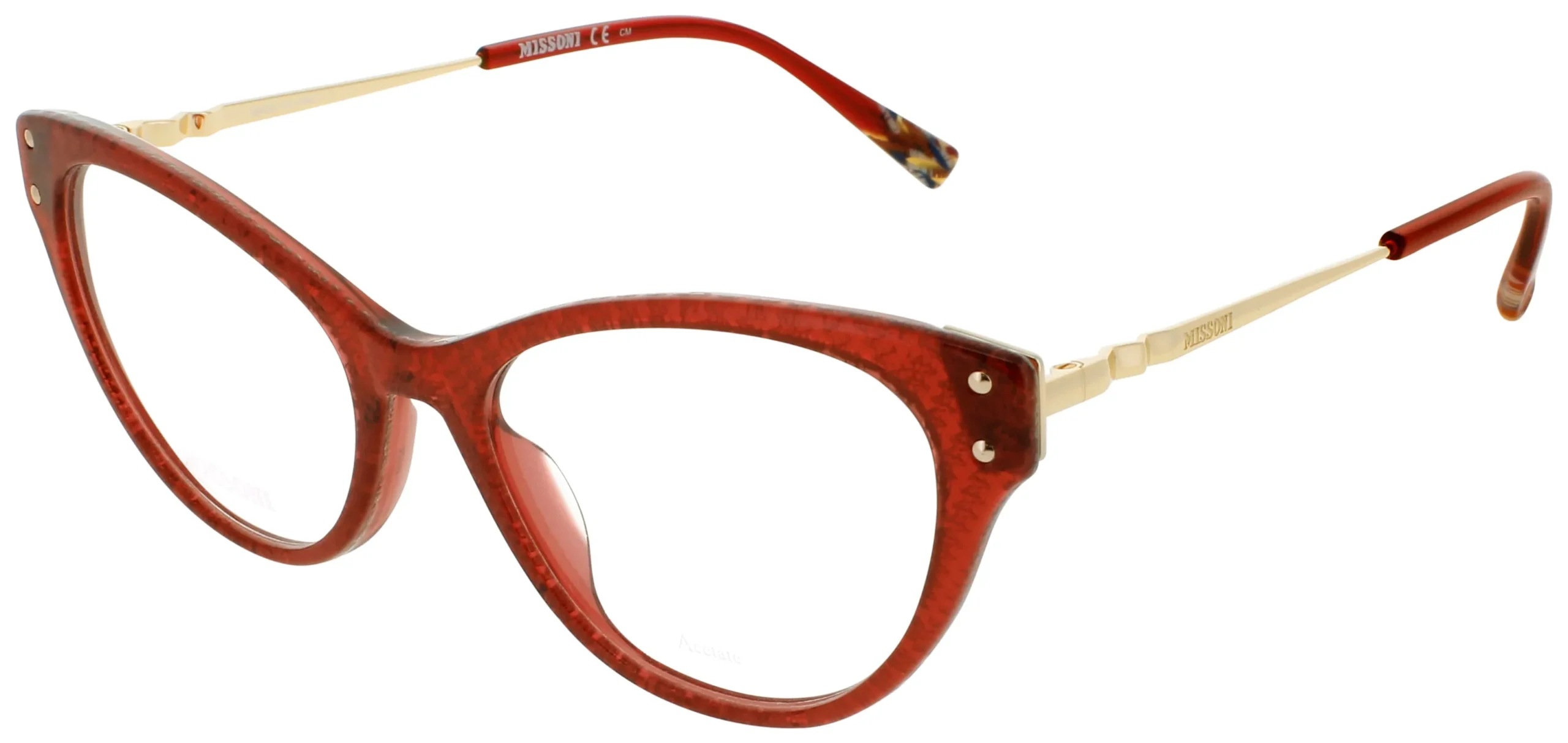 Missoni MIS0044 0LHF Eyeglasses Burgundy 52mm Women