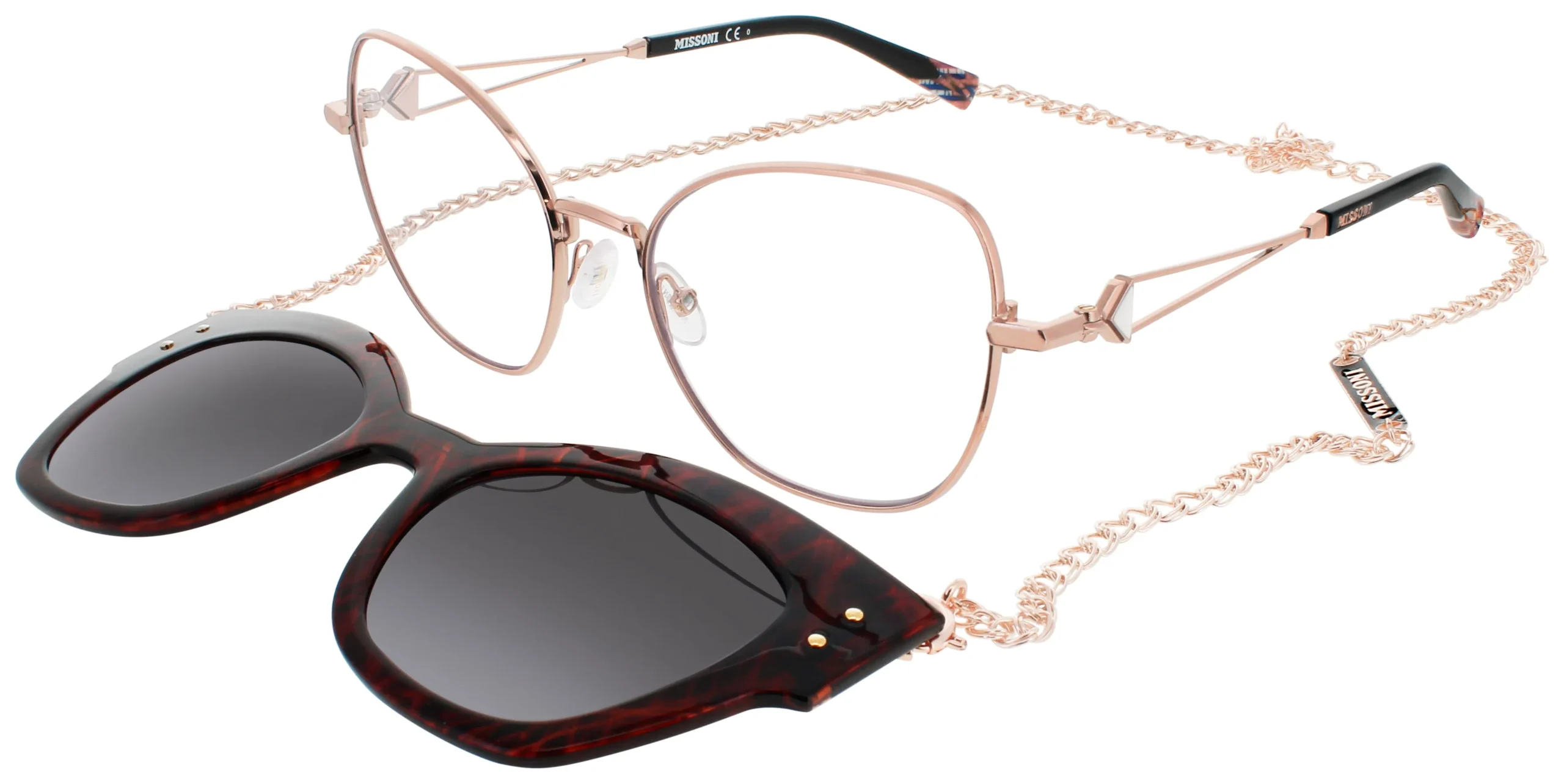 Missoni MIS 0054/CS 0DDB Eyeglasses Gold Copper 53mm Women
