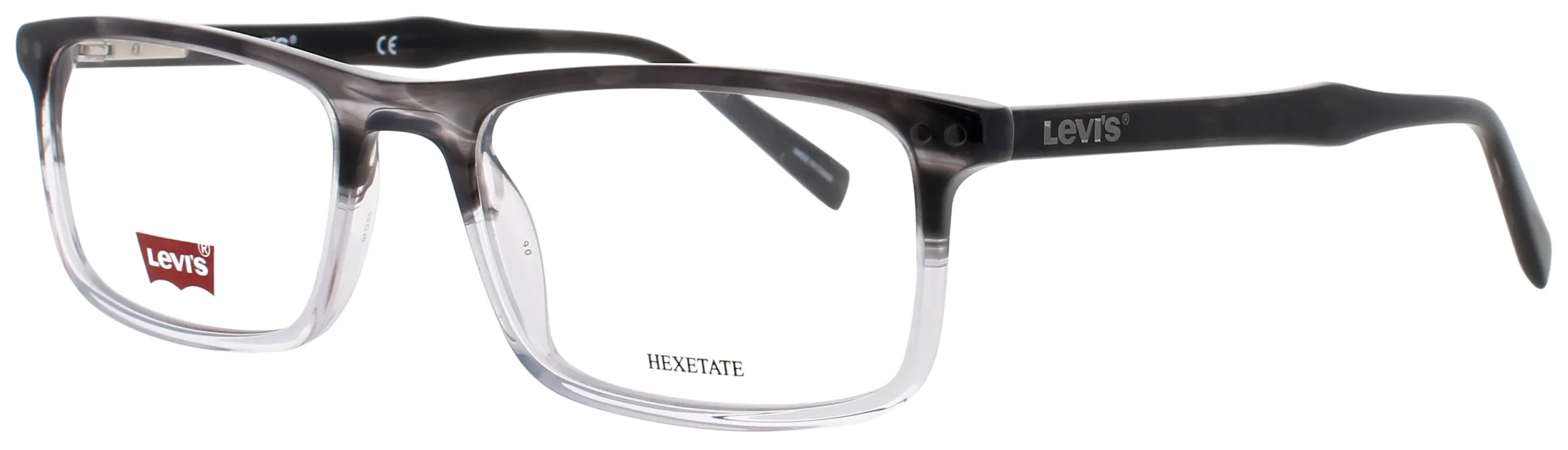 Levi's LV 5020 2W8 Eyeglasses Grey Horn 55mm Men