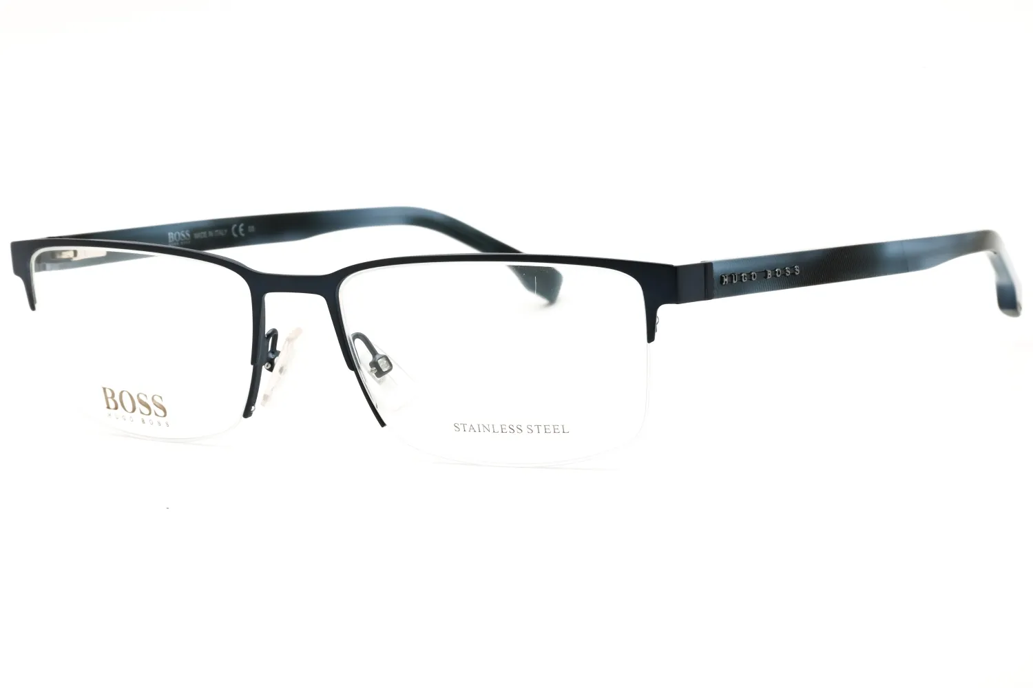 HUGO BOSS BOSS 1302/U 0FLL 00 Eyeglasses Blue 57mm Unisex