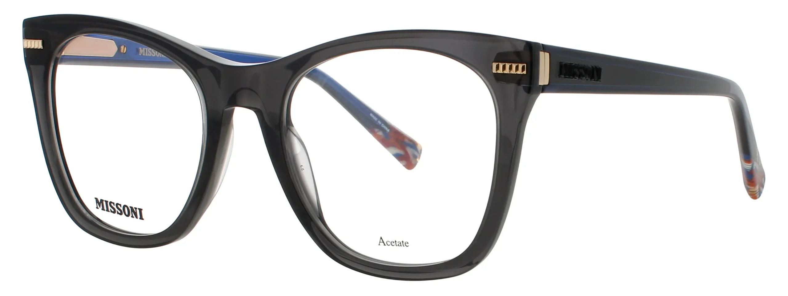 Missoni MIS-0049 KB7 Eyeglasses Grey 52mm Women