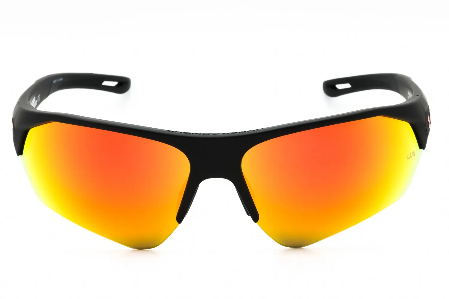 UNDER ARMOUR UA 0001/G/S 0RC2 7F Sunglasses Black Orange 66mm Men 2