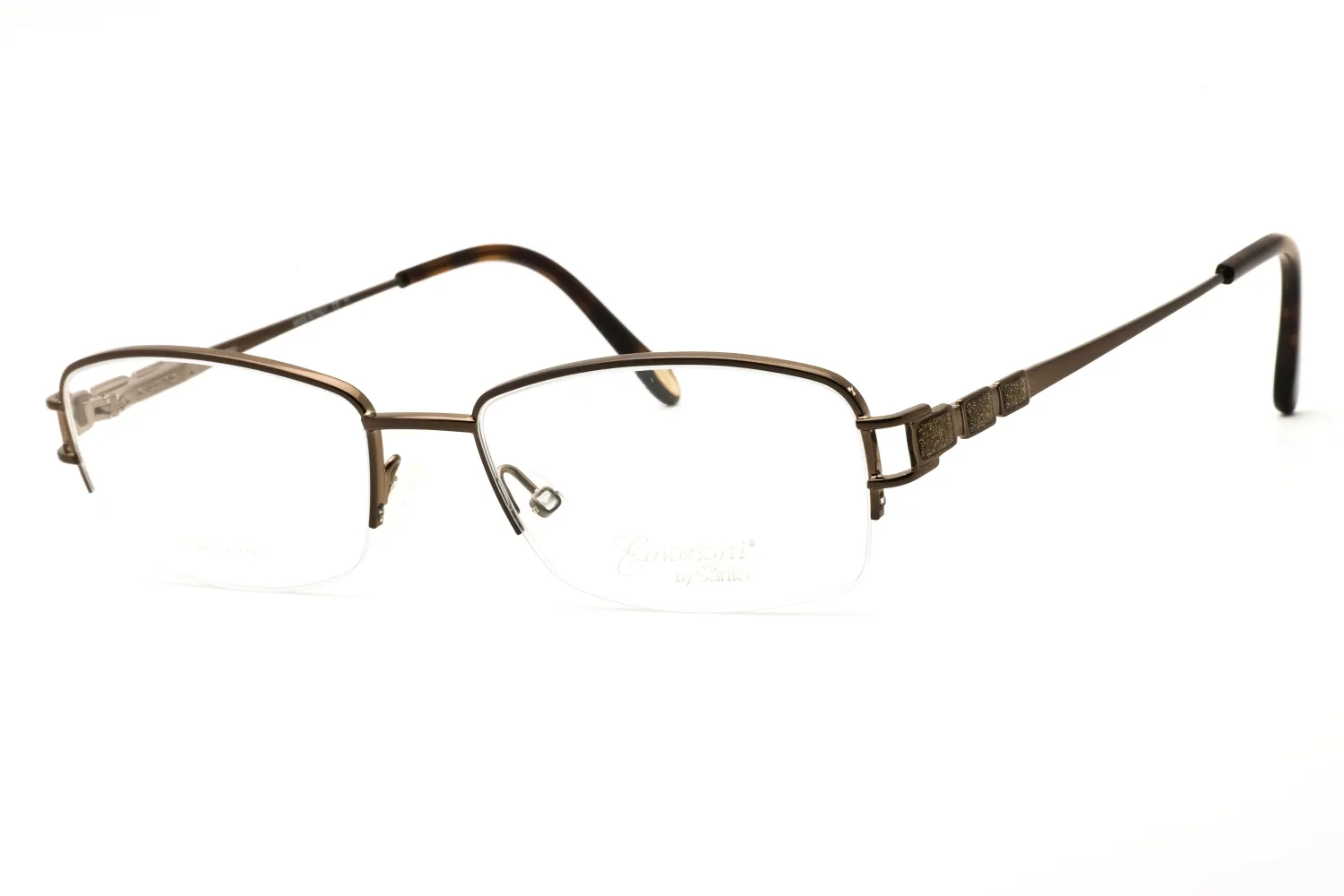 Emozioni EM 4403 WR9 Eyeglasses Brown Havana 52mm Women