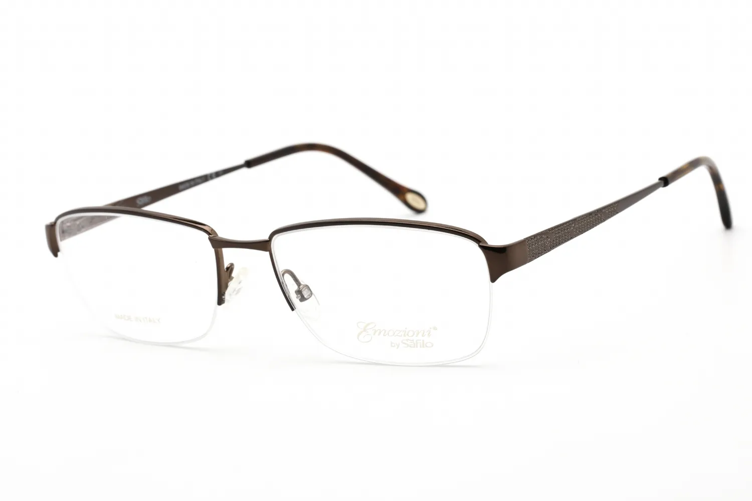 Emozioni EM4405 0R0Z 00 Eyeglasses Dark Brown 53mm Women