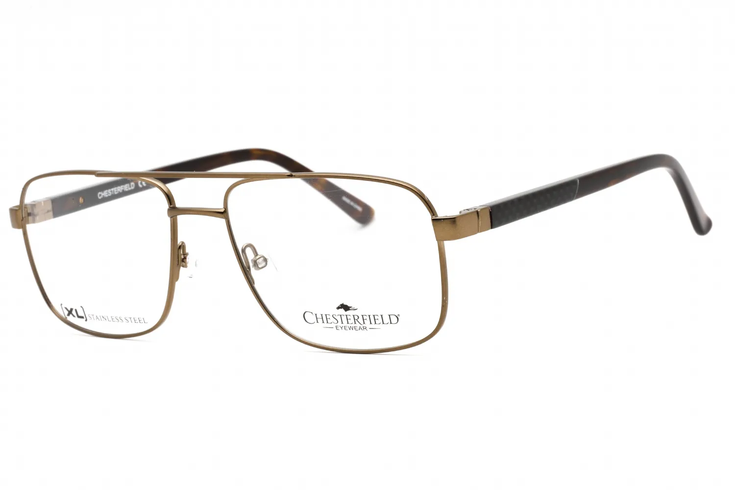 Chesterfield CH 90XL 0TUI 00 Eyeglasses Light Brown 56mm Men