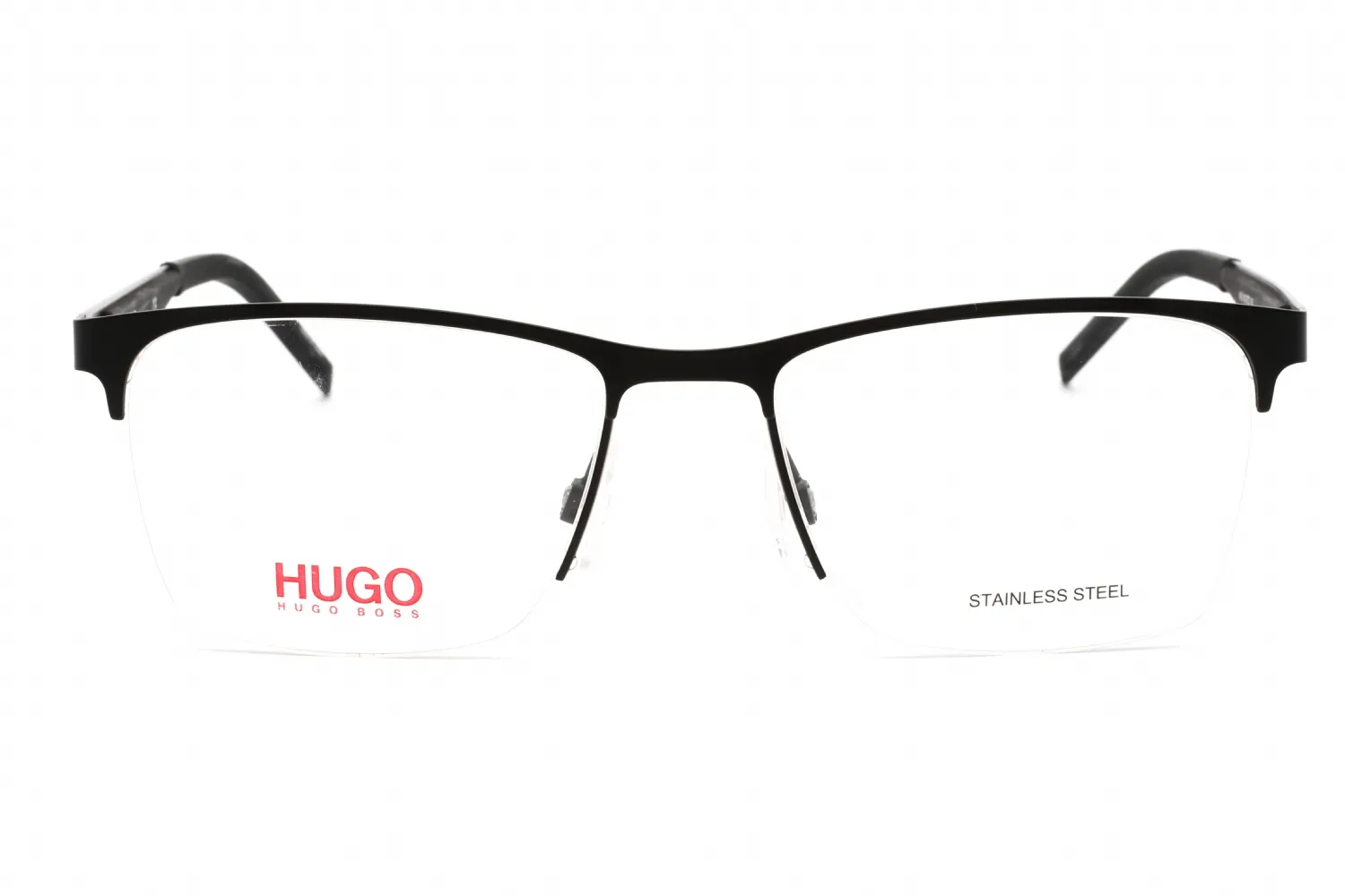 Hugo HG 1142 0RZZ 00 Eyeglasses Matte Black Dark Ruthenium 54mm Men 2