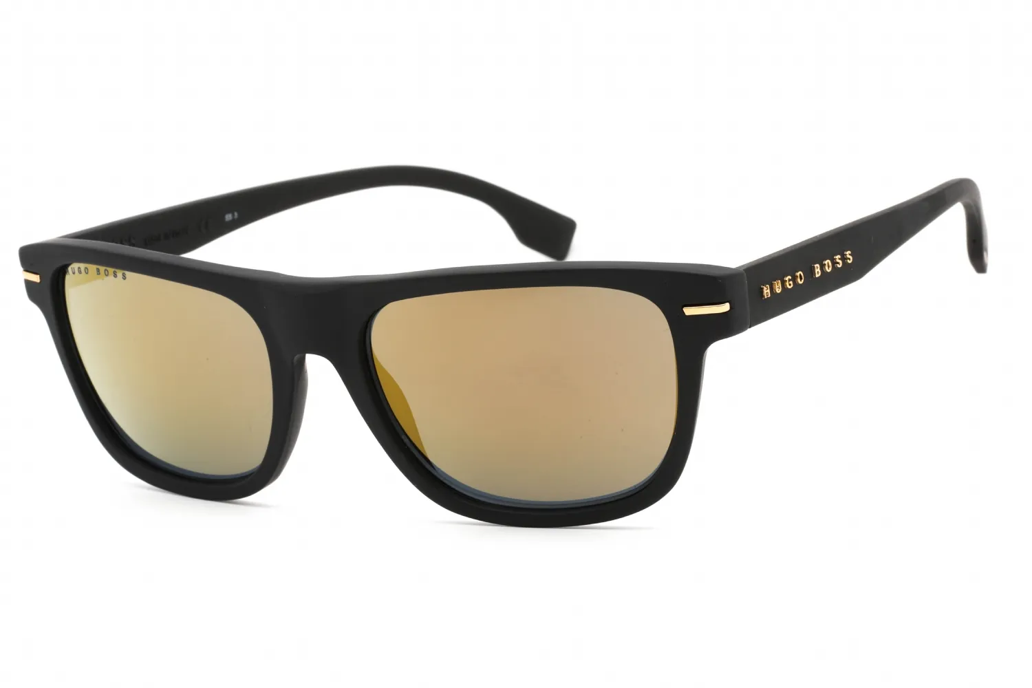 HUGO BOSS BOSS 1322/S 00NZ Sunglasses Gold Black 55mm Men